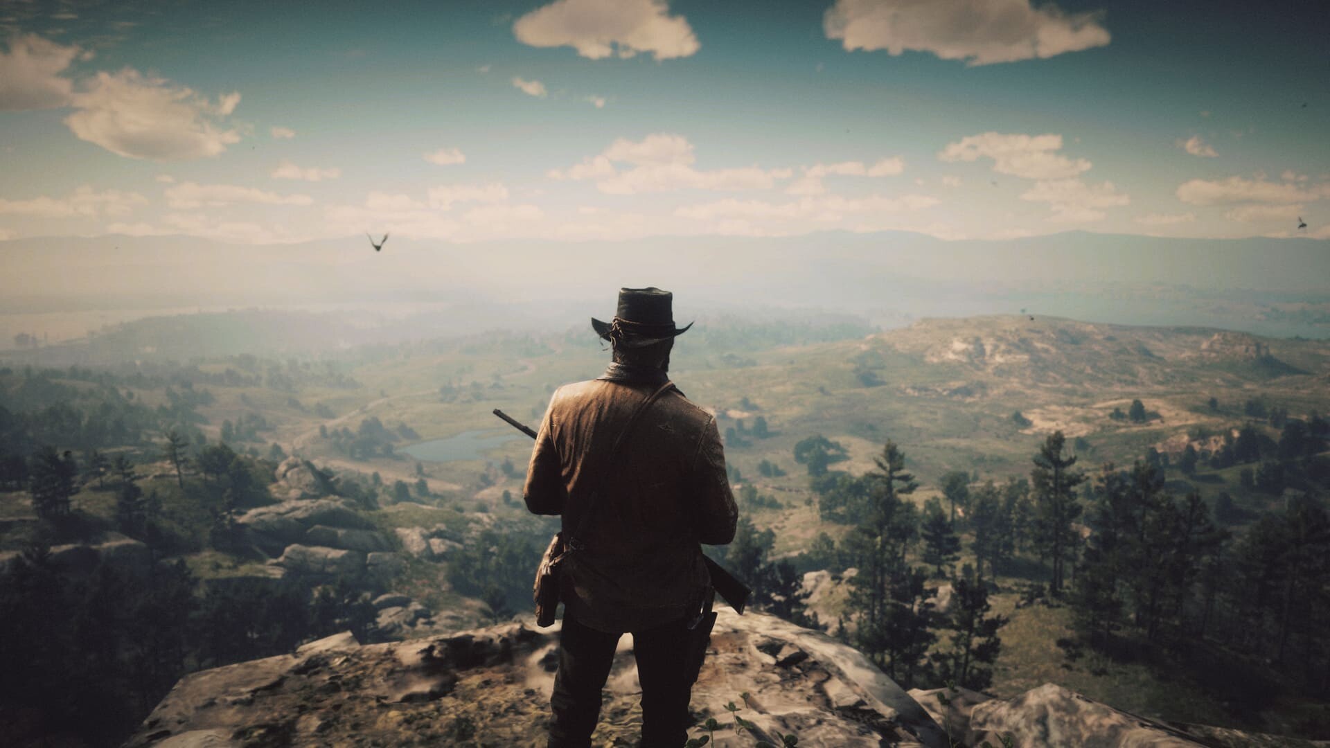 Red Dead Redemption 2, Top 30 wallpapers, Captivating artwork, Wallsprime's selection, 1920x1080 Full HD Desktop
