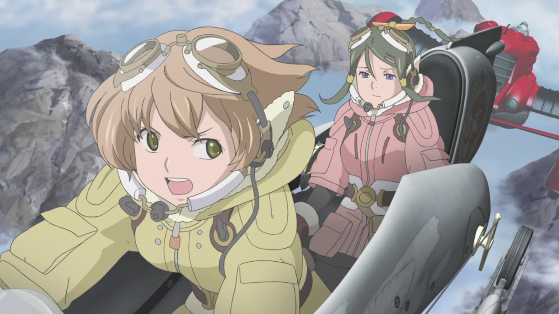 Last Exile anime, Silver Wing part 1, Fam the Silver Wing, Minagith, 1920x1080 Full HD Desktop
