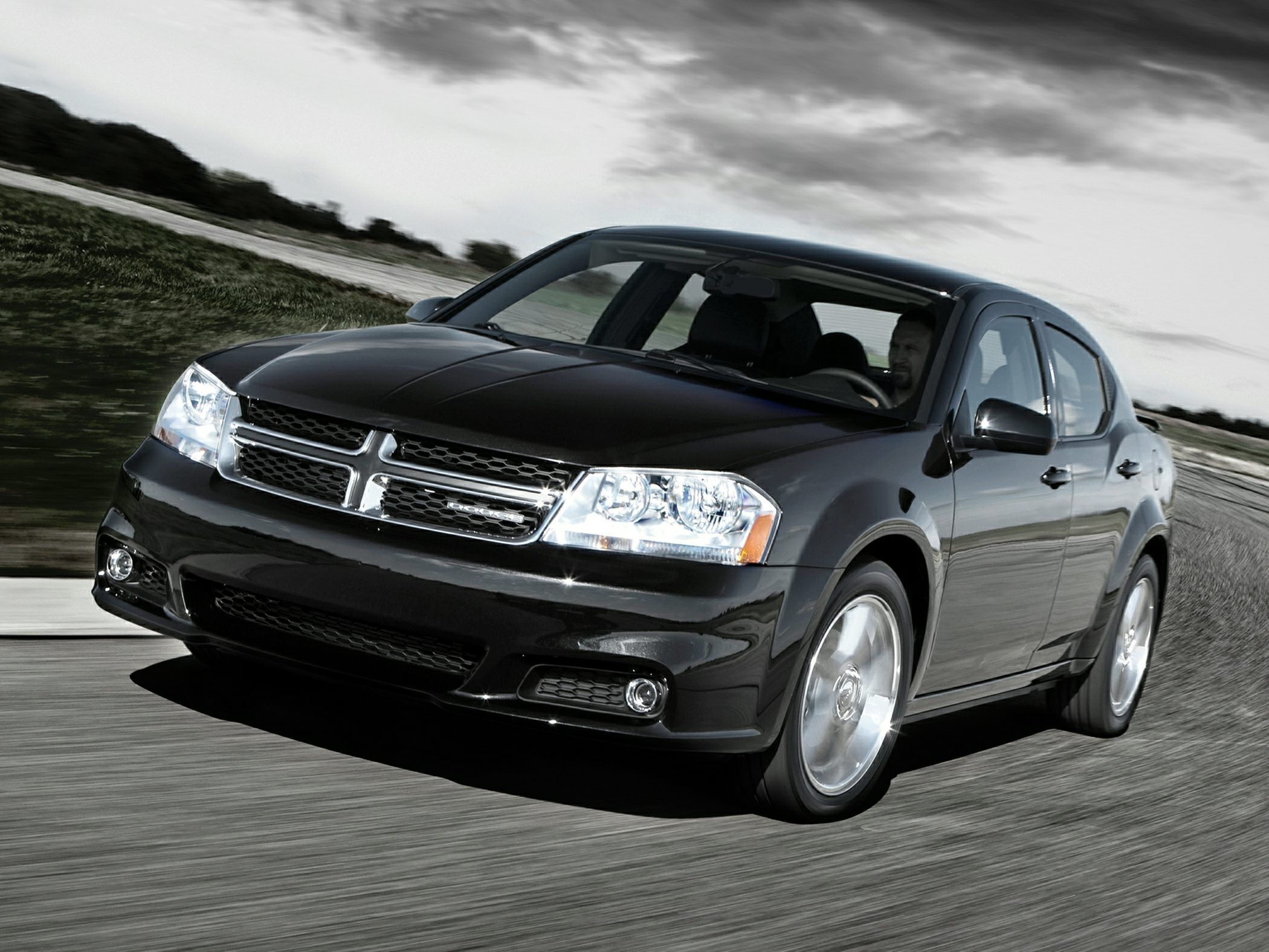 Dodge Avenger, Sporty sedan, Aggressive styling, Thrilling performance, 2100x1580 HD Desktop