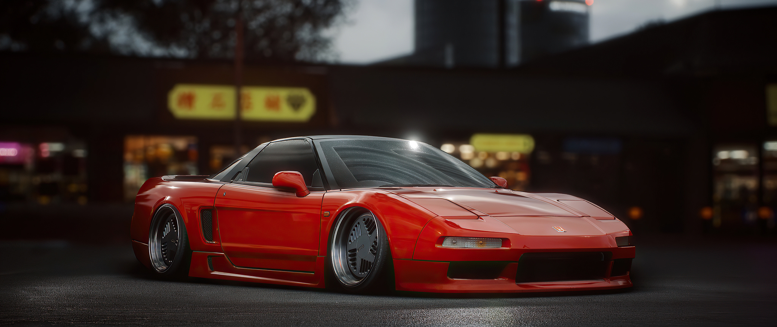 NFS Widescreen, Honda NSX Wallpaper, 2560x1080 Dual Screen Desktop