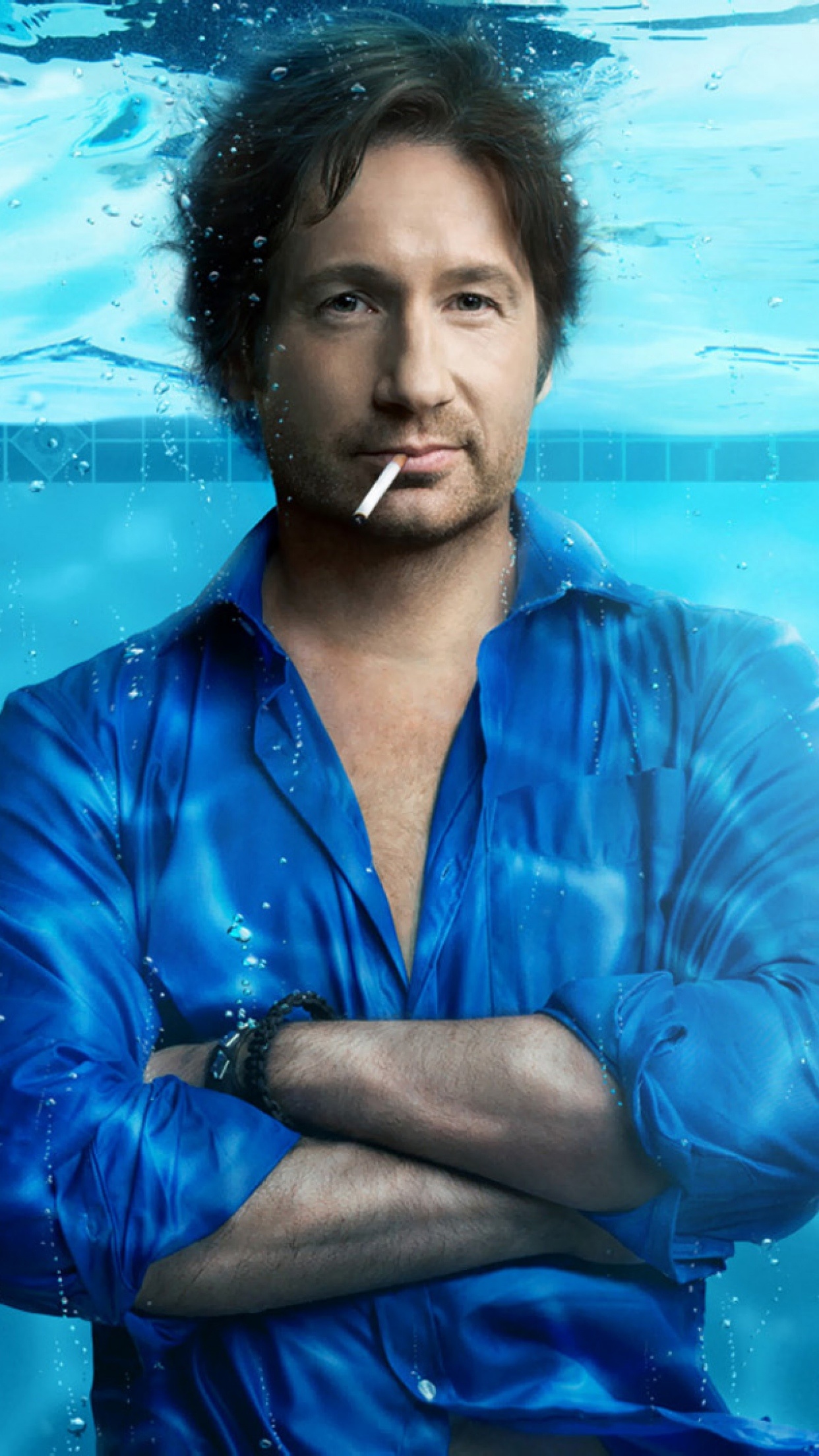 David Duchovny, Movies, Hank Moody, TV Series, 1250x2210 HD Phone