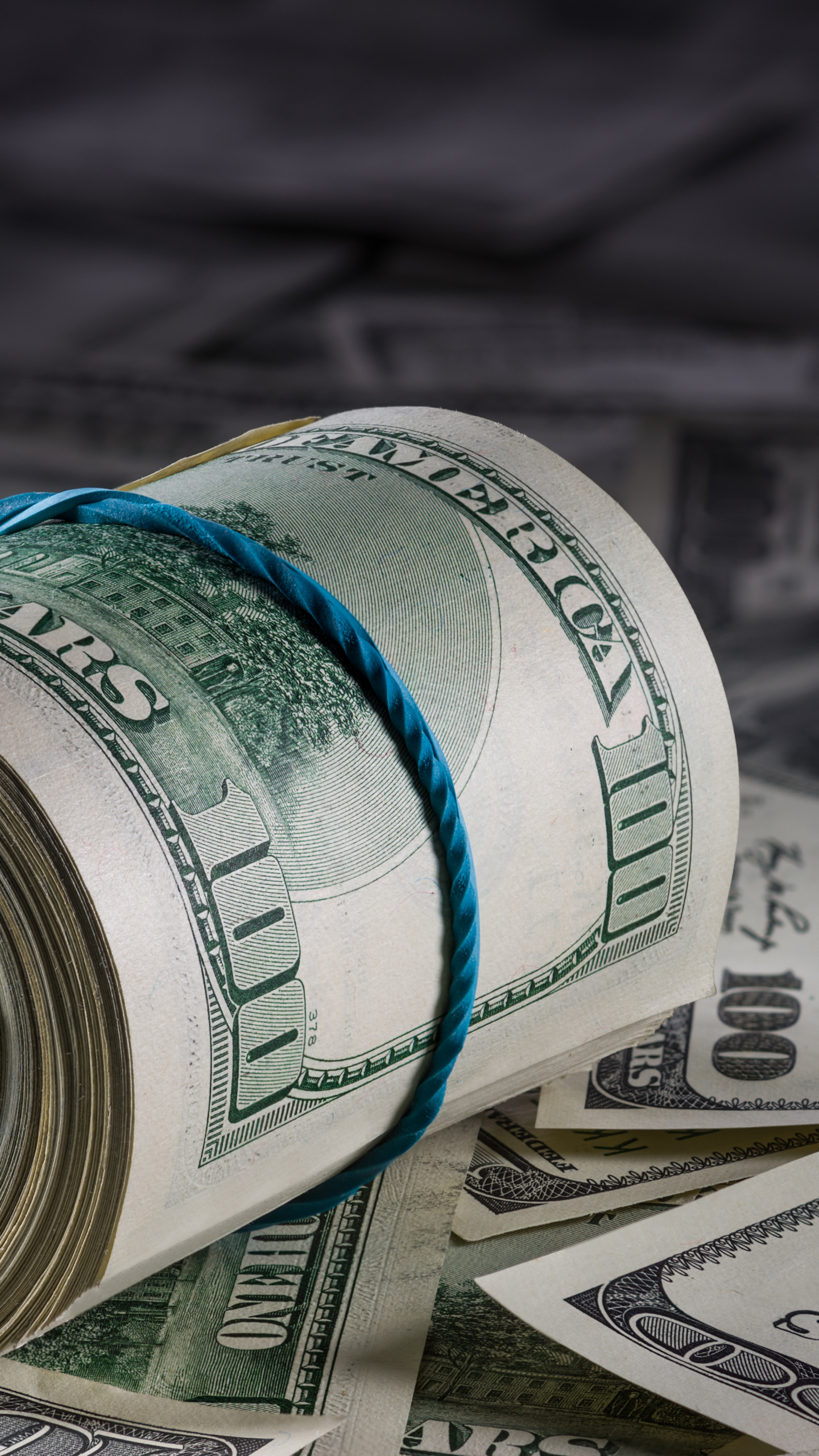 Roll of dollars, Dollars Wallpaper, 1440x2560 HD Phone