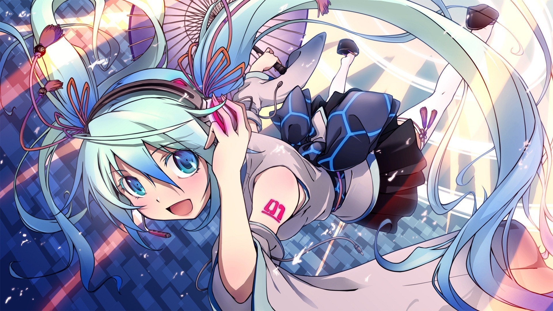 Hatsune Miku, Vocaloid musician, Miku wallpaper, 1920x1080 Full HD Desktop