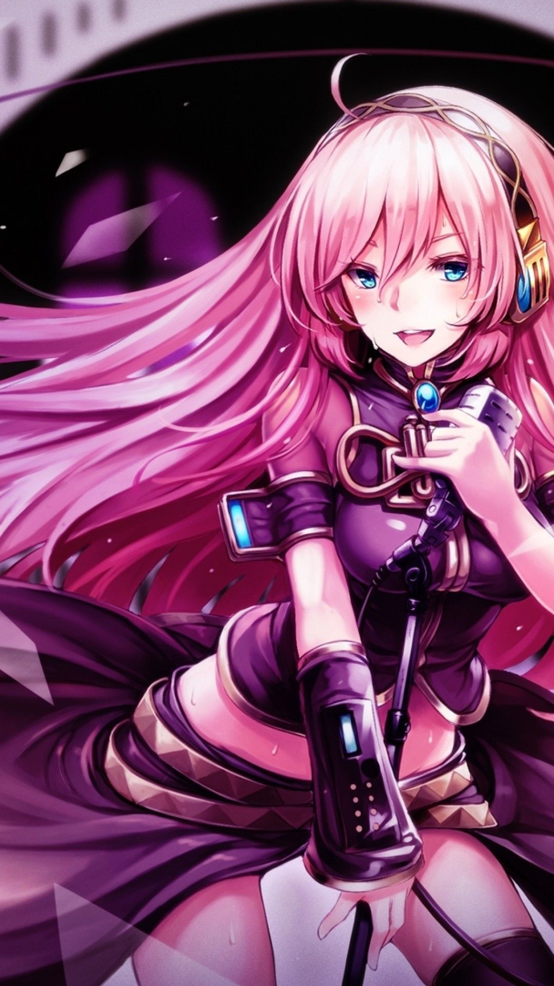 Luka Megurine, Phone wallpapers, Mobile backgrounds, Anime beauty, 1080x1920 Full HD Phone