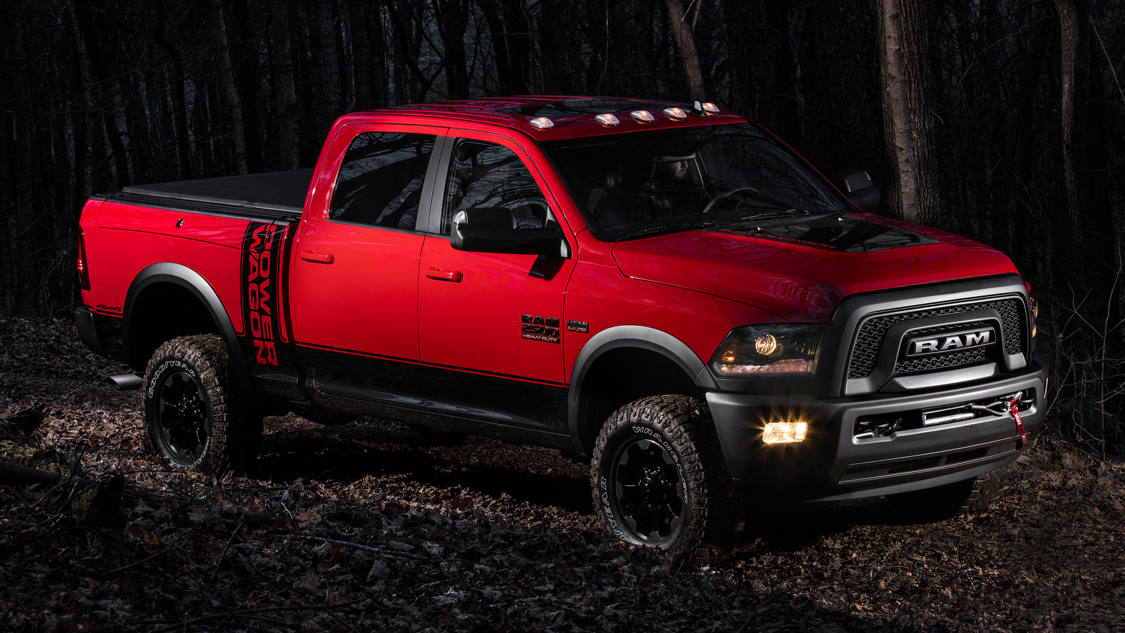 Ram 2500, Power wagon, Crew cab, 3840x2160 4K Desktop