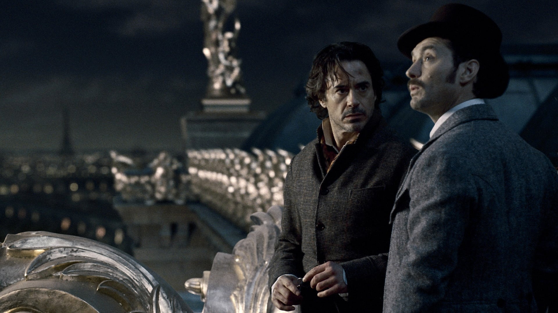 Sherlock Holmes: A Game of Shadows, Backdrops, Detective adventure, Robert Downey Jr, 1920x1080 Full HD Desktop