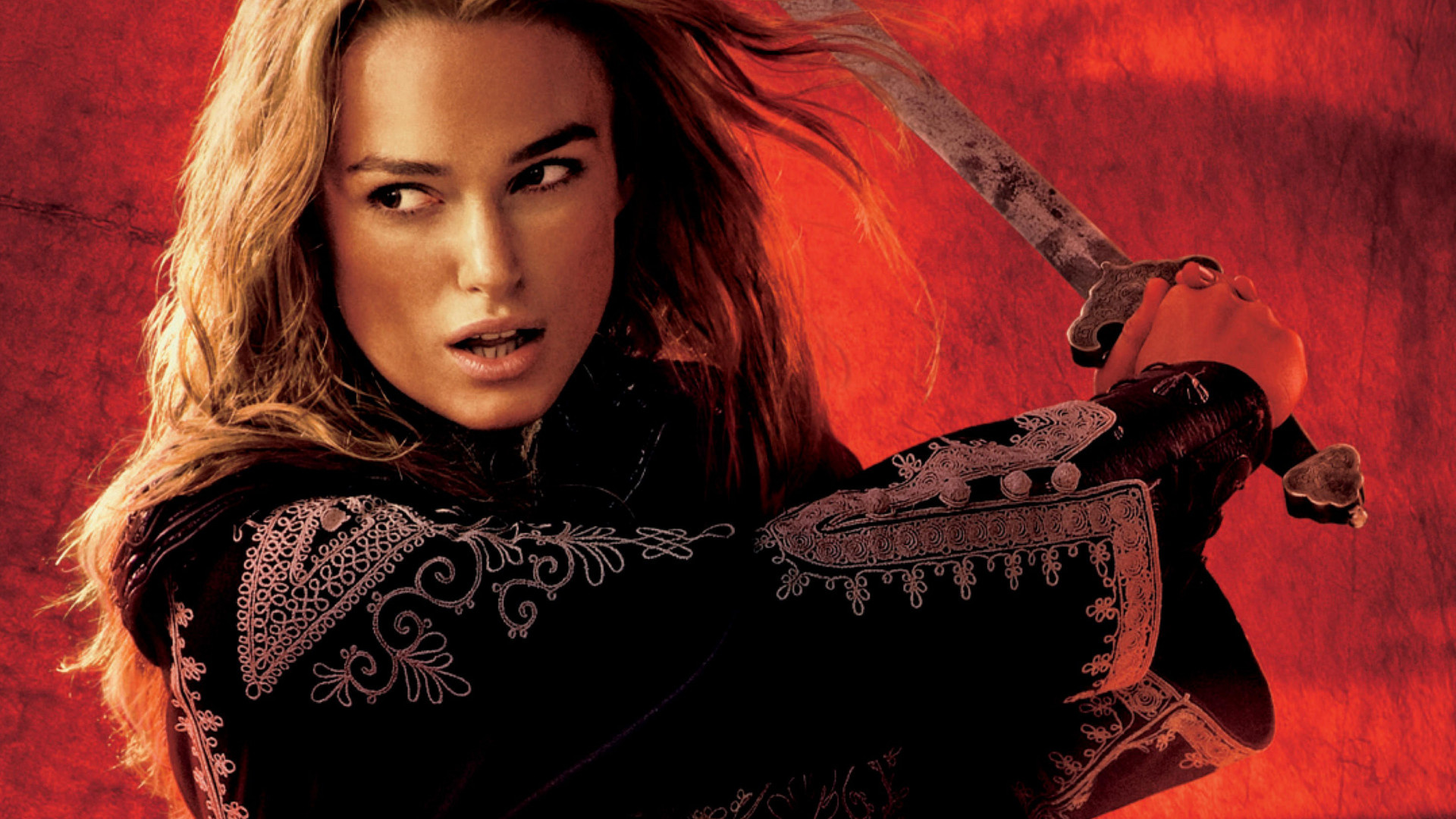 Elizabeth Swann, Keira Knightley wallpaper, High resolution, Stunning artwork, 1920x1080 Full HD Desktop