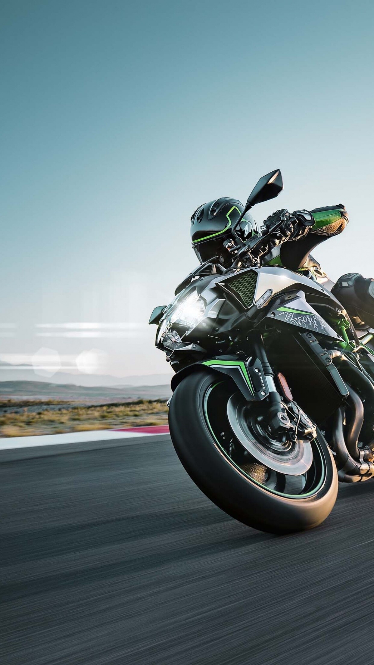 Kawasaki Z H2, Wallpaper collection, Posted by Christopher Mercado, Artistic depictions, 1250x2210 HD Phone