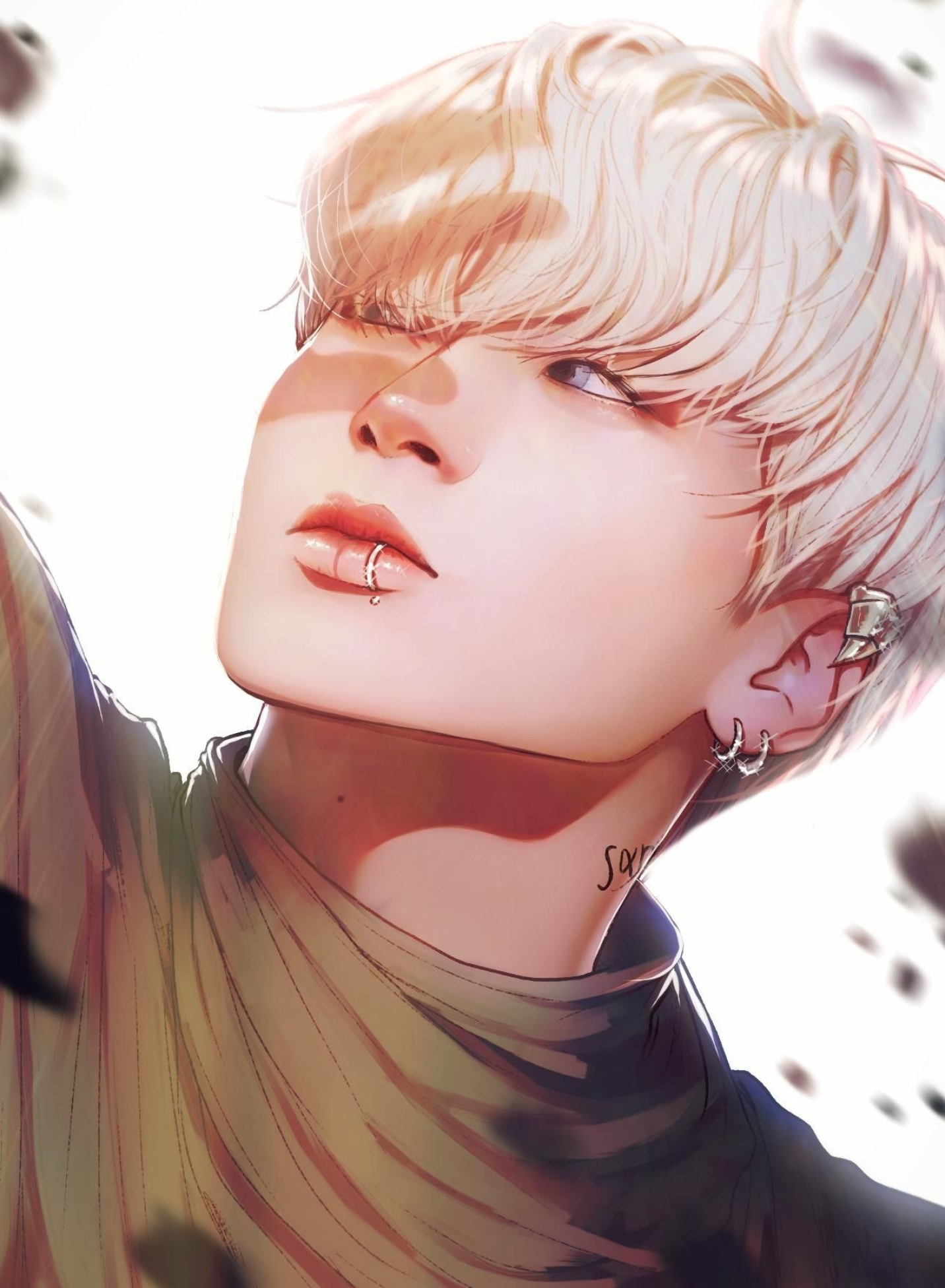 San ATEEZ, Sans Art, K-Pop Fanart, 1440x1960 HD Phone