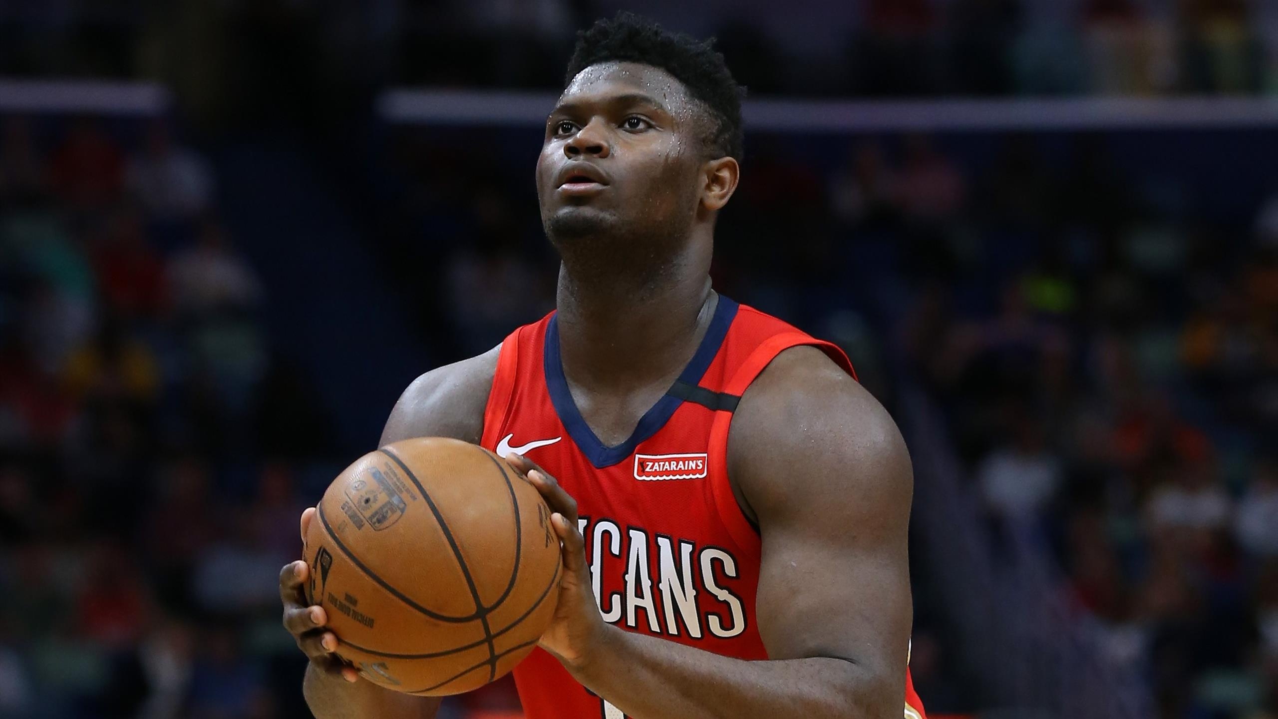 Zion Williamson, Coronavirus concerns, Eurosport salary support, Challenging times, 2560x1440 HD Desktop