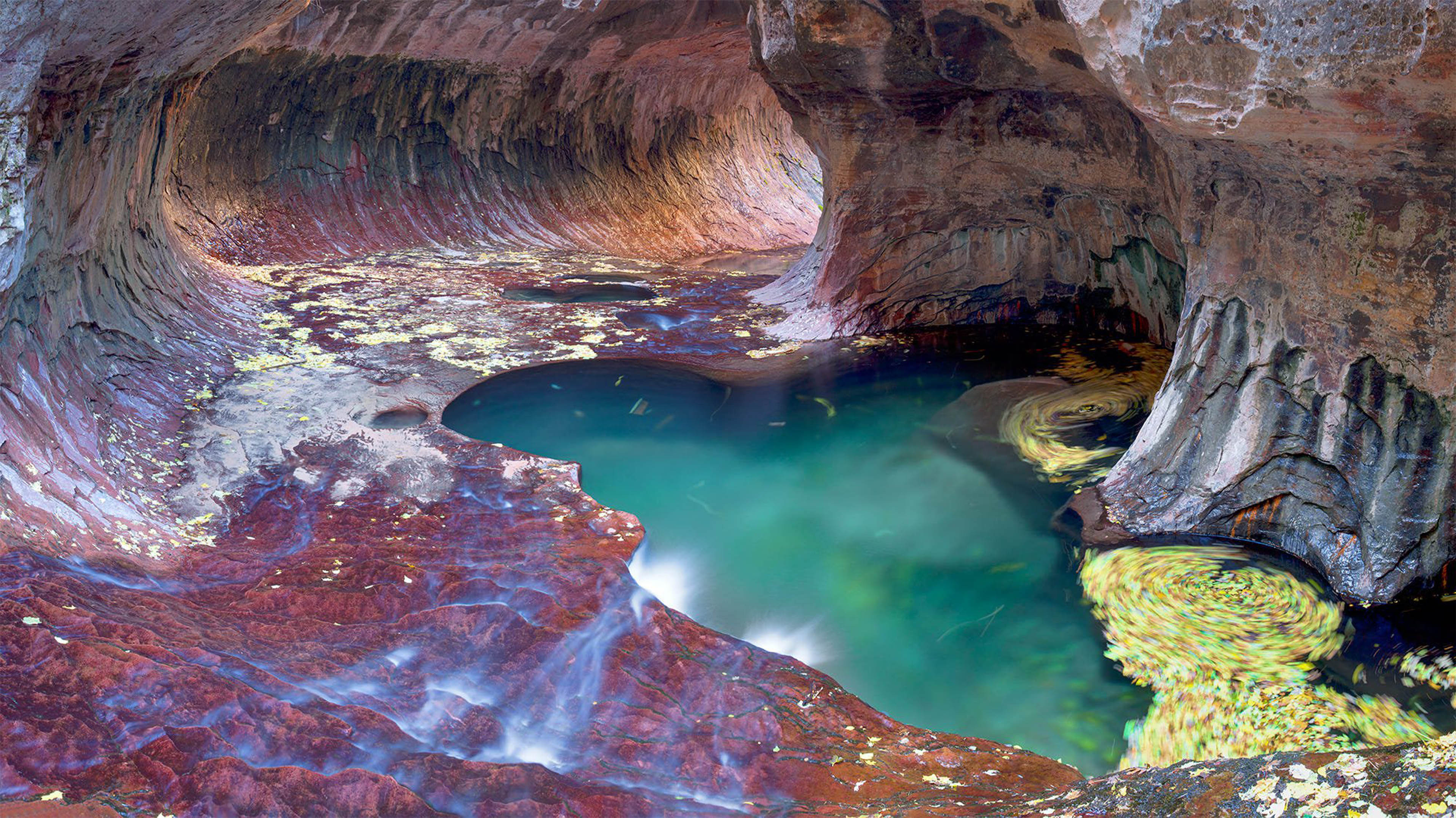 The Subway at Zion, Utah USA, States Photo, 3840x2160 4K Desktop