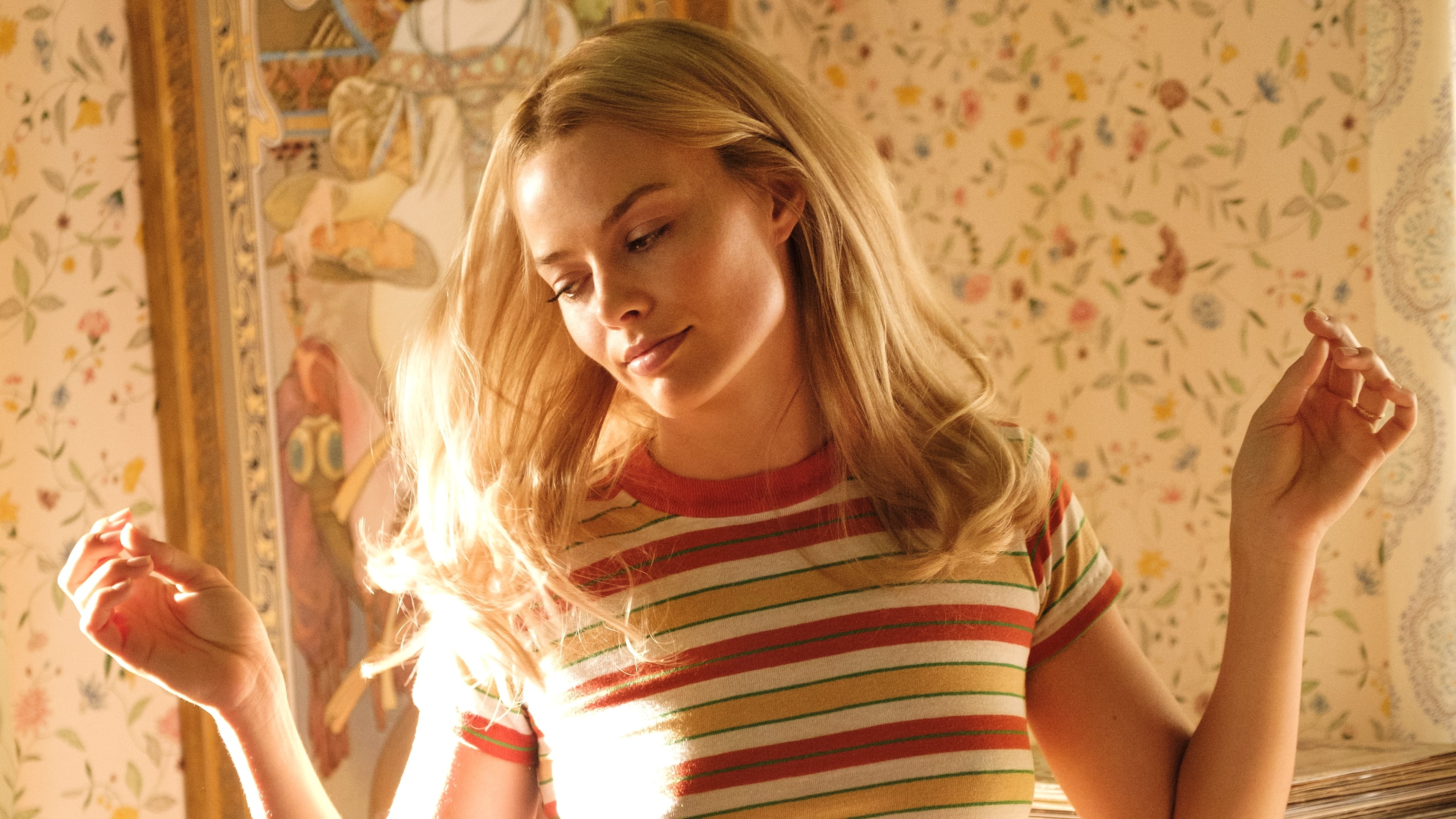 Once Upon a Time in Hollywood, Sharon Tate, Movie masterpiece, Sam Lenz, 3840x2160 4K Desktop