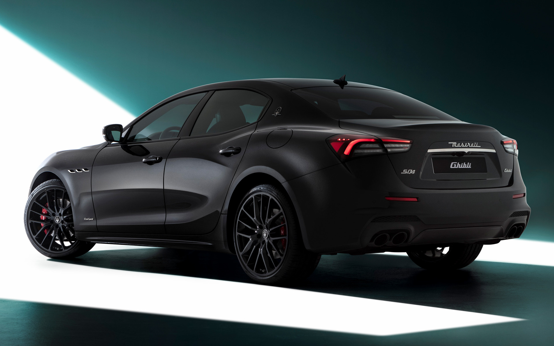 Maserati Ghibli, Gransport Nerissimo pack, Blacked-out aesthetics, Exclusive design, 1920x1200 HD Desktop