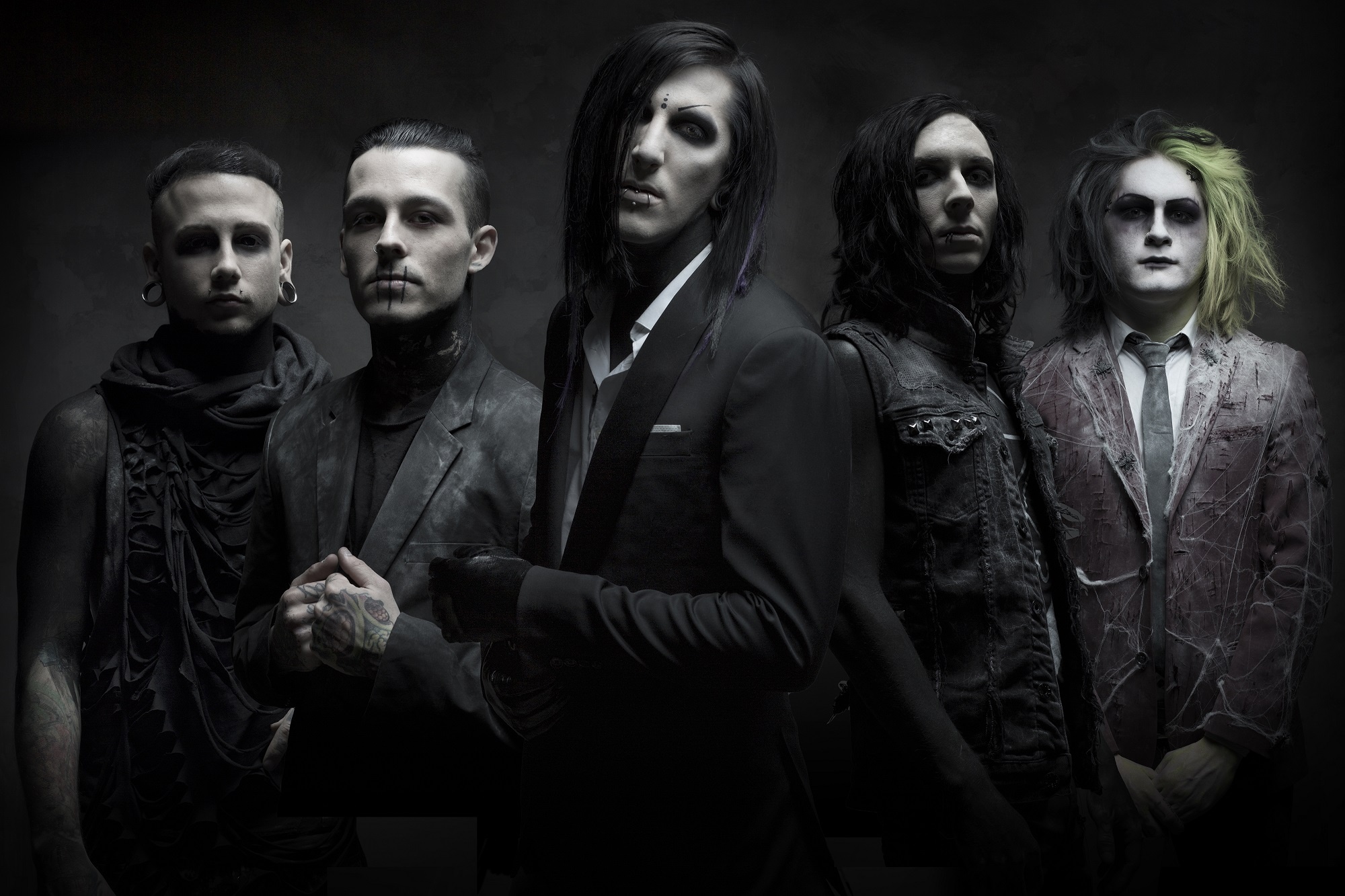 Motionless in White, Gothic metal, Dark aesthetics, Theatrical performances, 2000x1340 HD Desktop