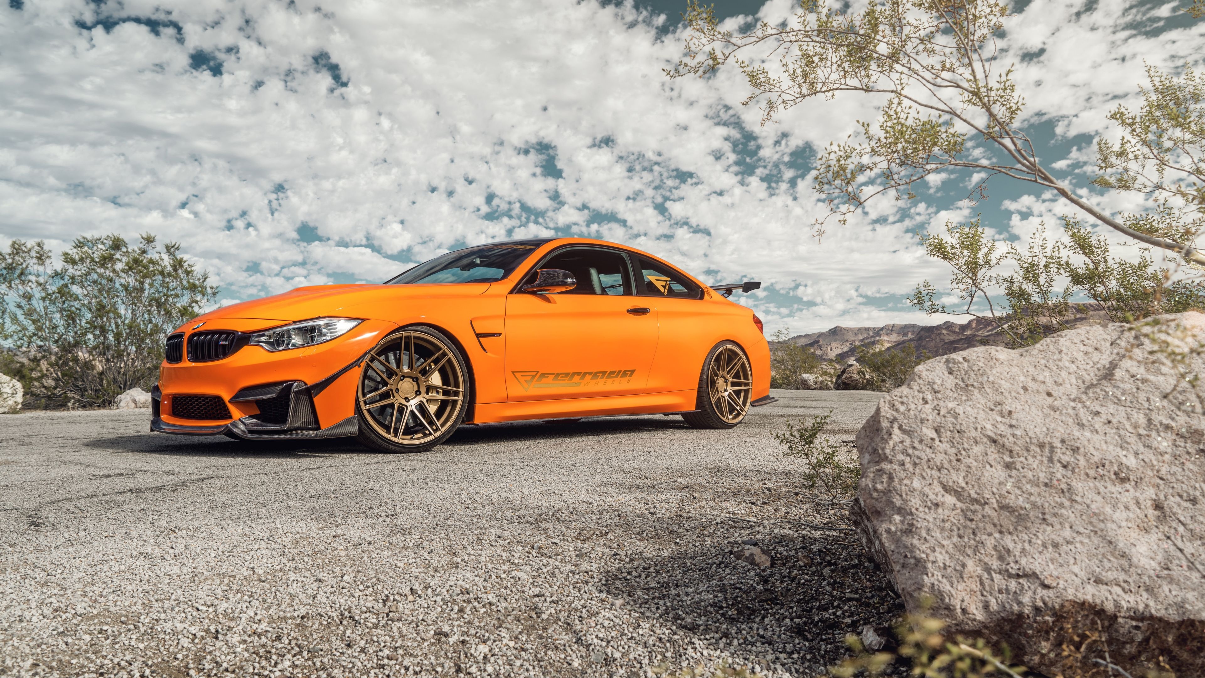 BMW M4, 4K HD wallpapers, Exhilarating power, Automotive beauty, 3840x2160 4K Desktop