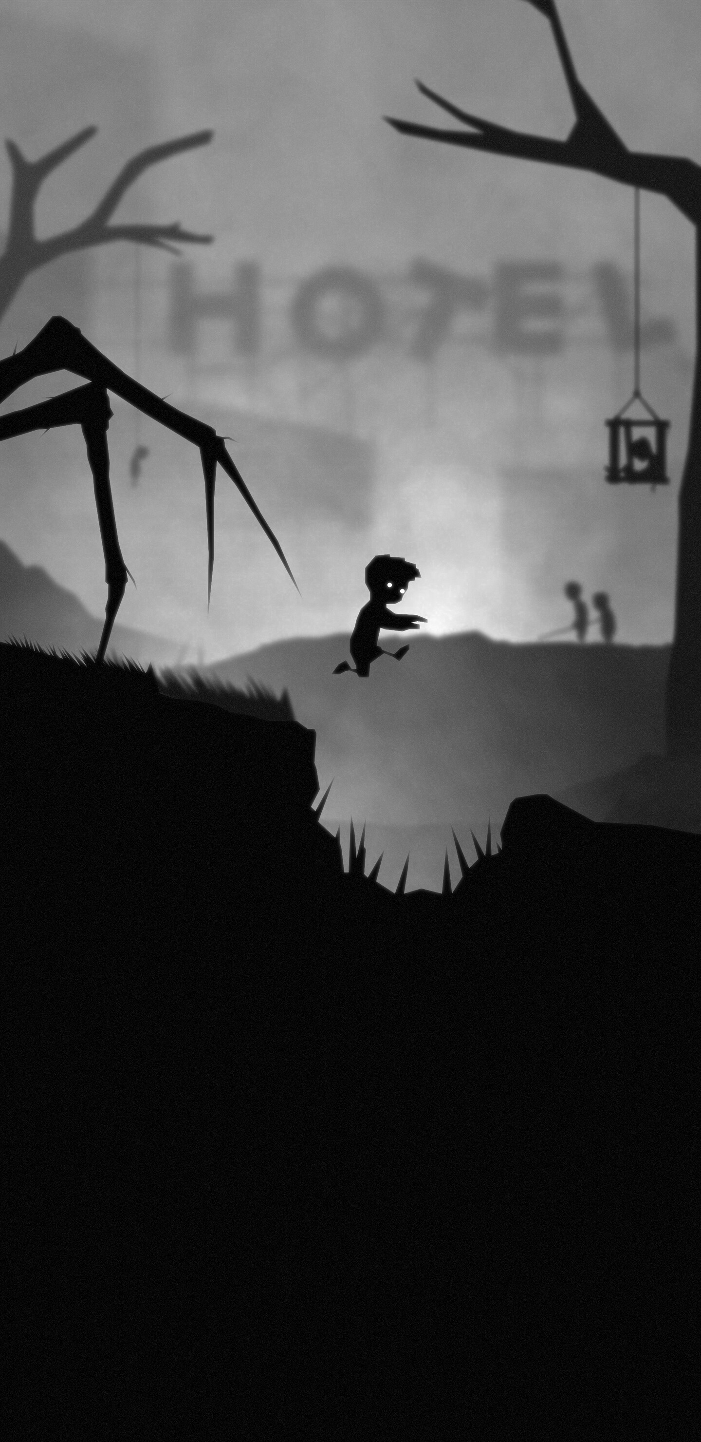 Limbo game 4K wallpapers, High-quality images, Ultra HD resolution, Stunning detail, 1440x2960 HD Phone