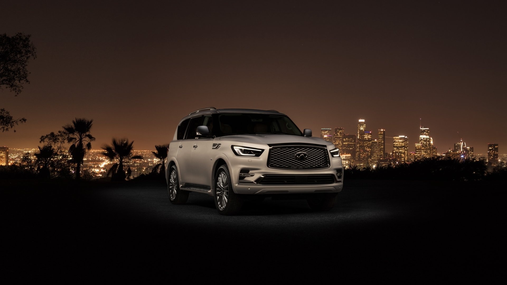 Infiniti QX80, Auto, 4k, Hintergrnde, 1920x1080 Full HD Desktop