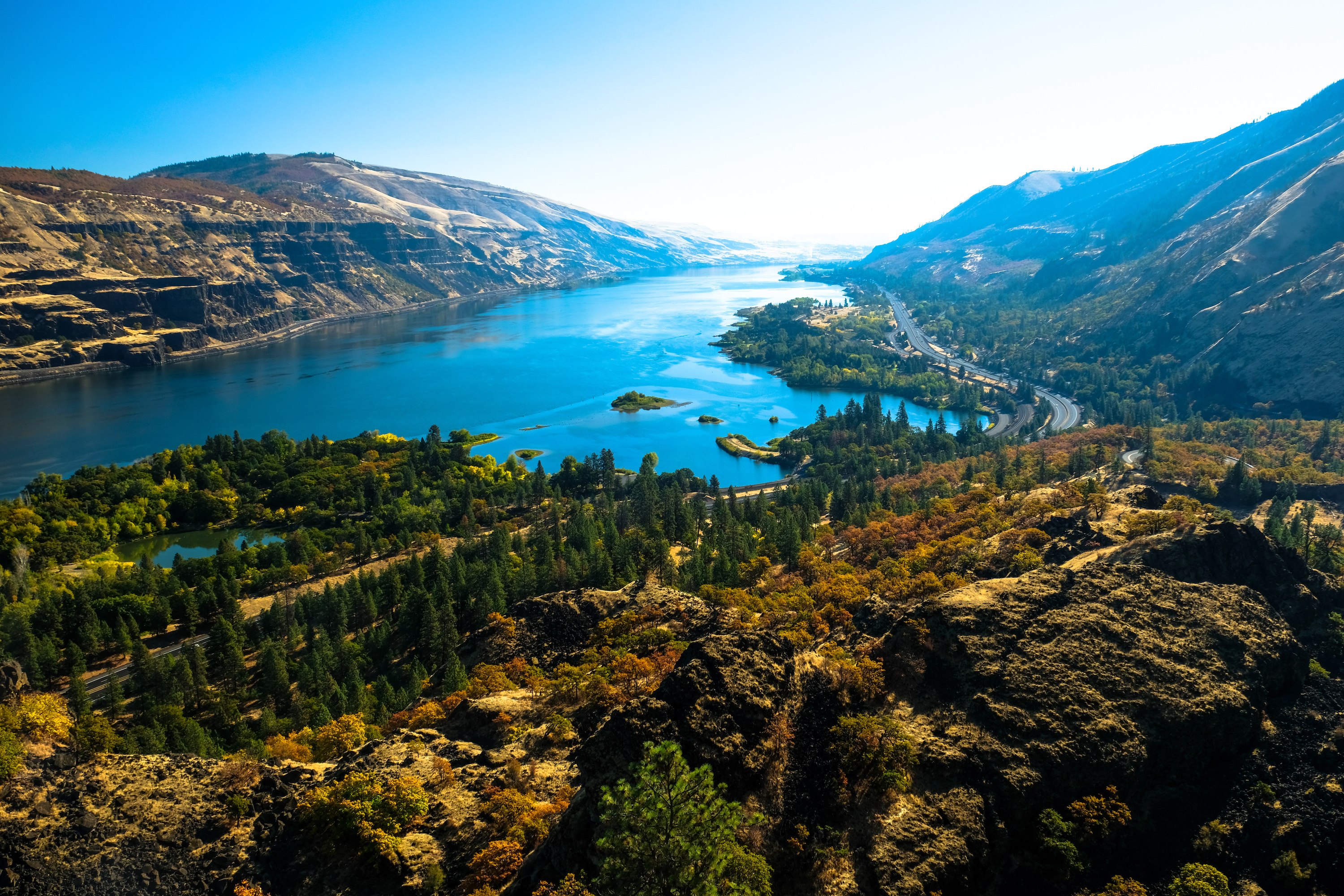 The Columbia River, National park service, Columbia River's importance, Natural wonder, 3000x2000 HD Desktop