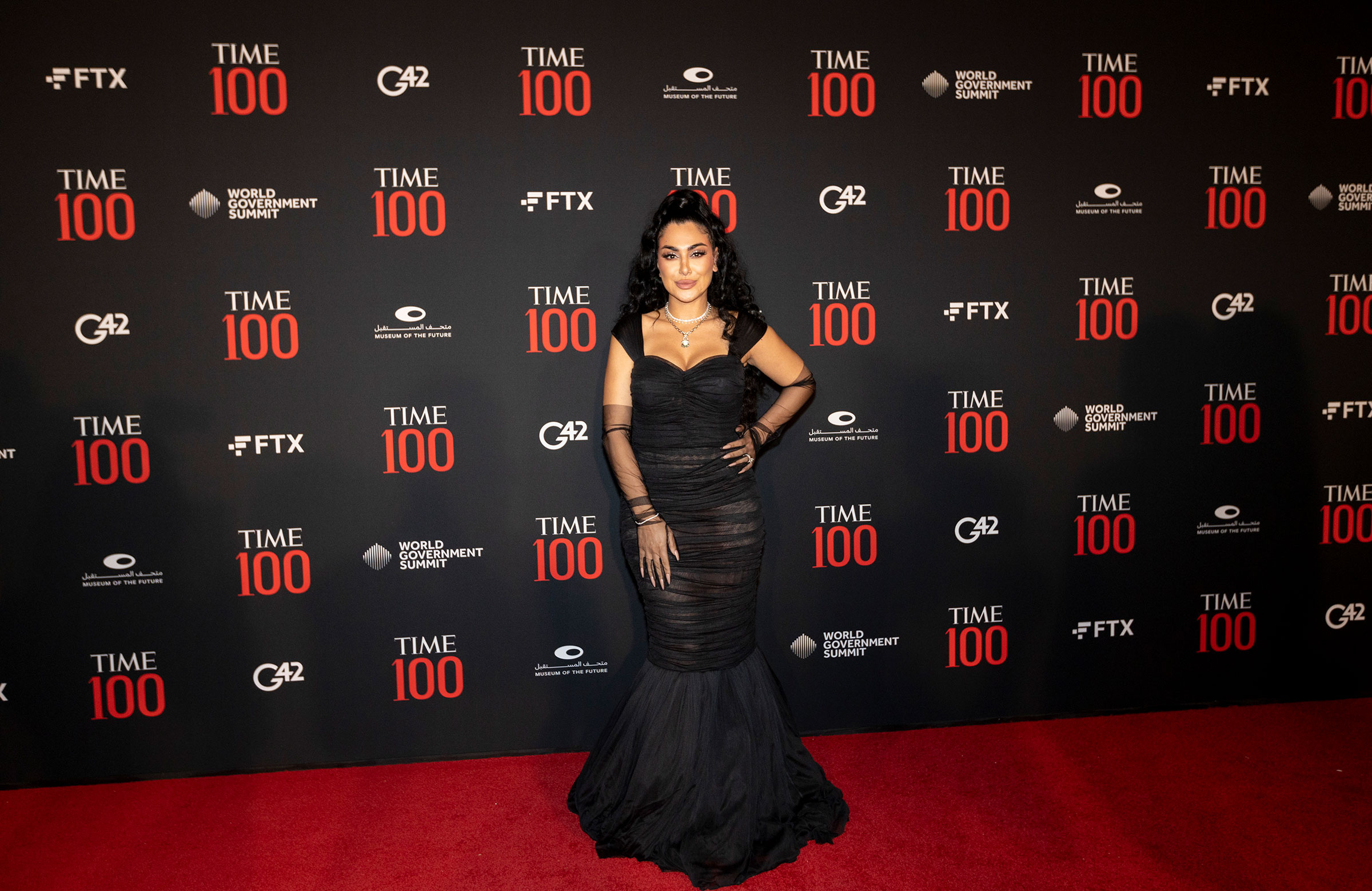 Huda Kattan, Red Carpet Wallpaper, 2400x1560 HD Desktop