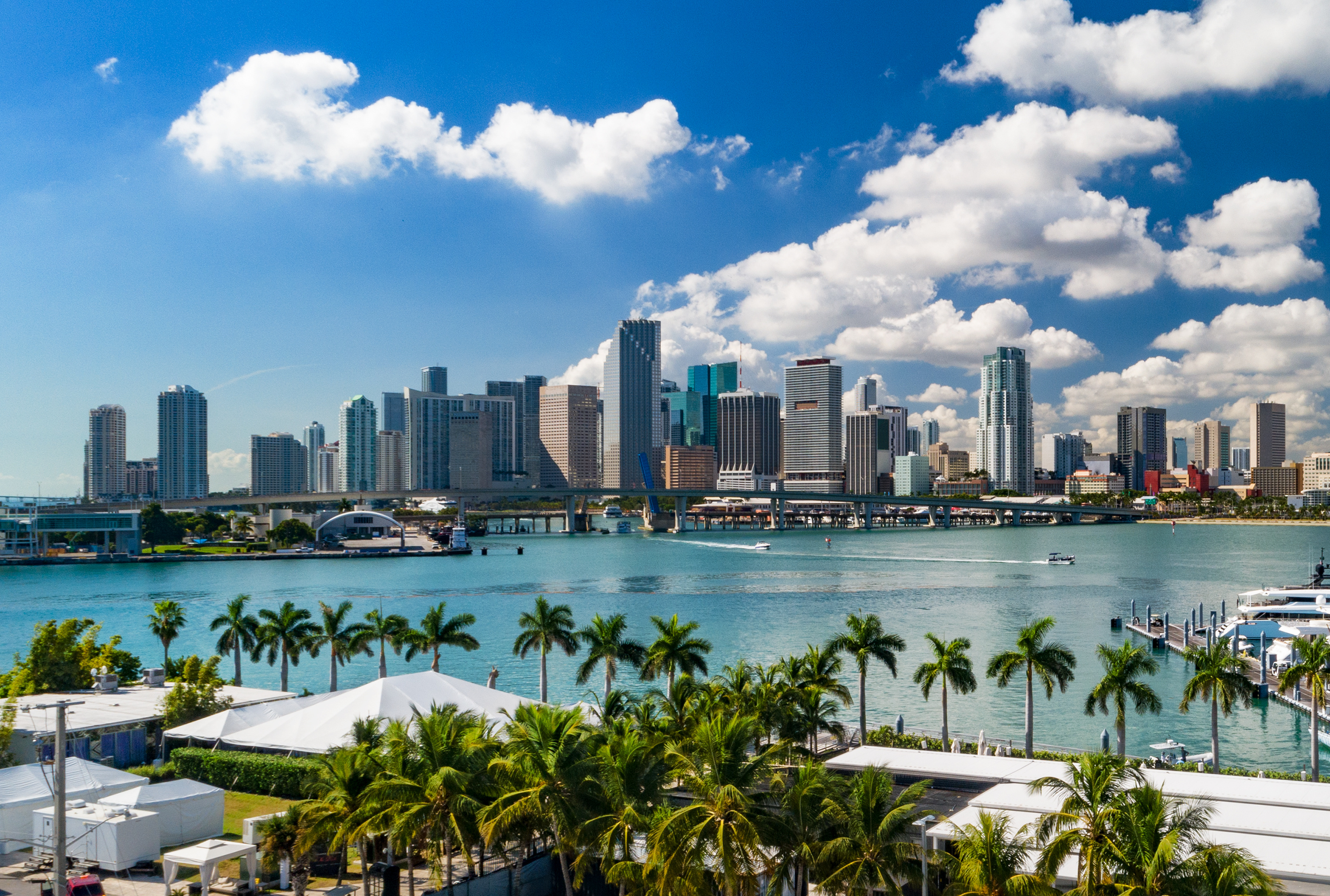 Miami Beach Skyline, Travels, Travel tips, Points and miles, 3000x2030 HD Desktop