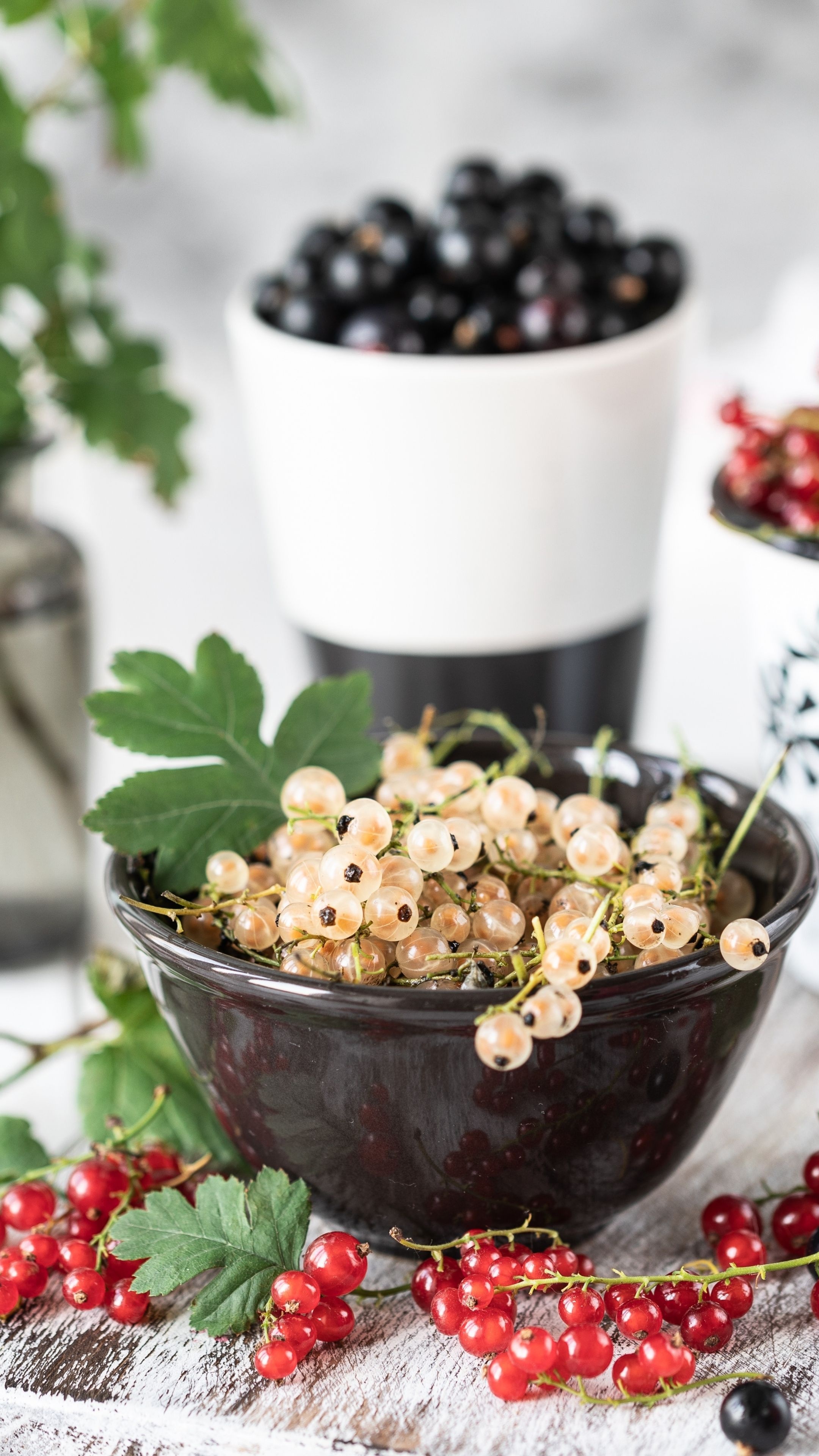 Colorful bowl, Juicy berries, Fresh fruit, Vibrant display, 2160x3840 4K Phone