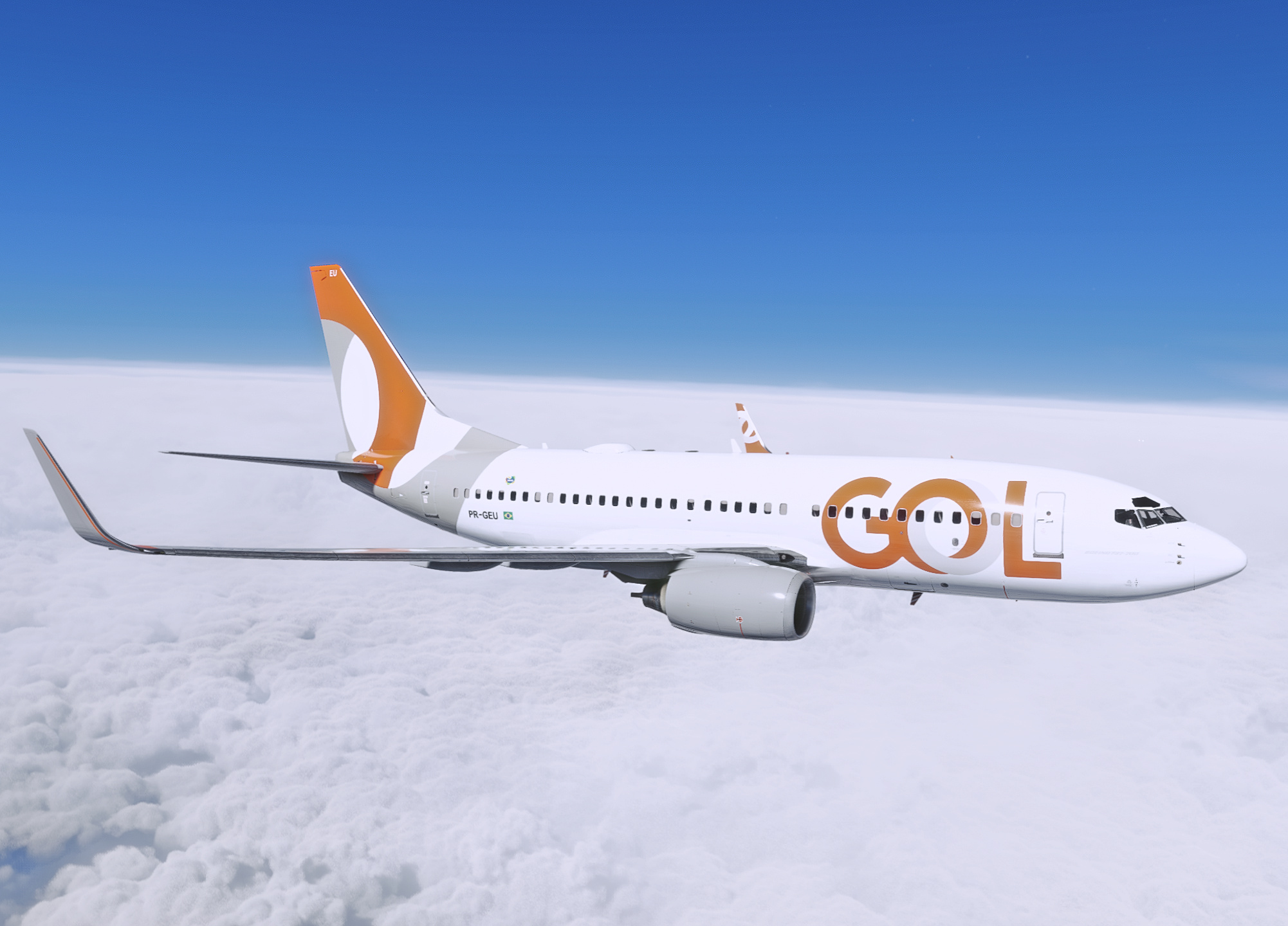 Gol Linhas Aereas, Boeing 737 flights, Flight simulation, Flight enthusiast, 2010x1440 HD Desktop