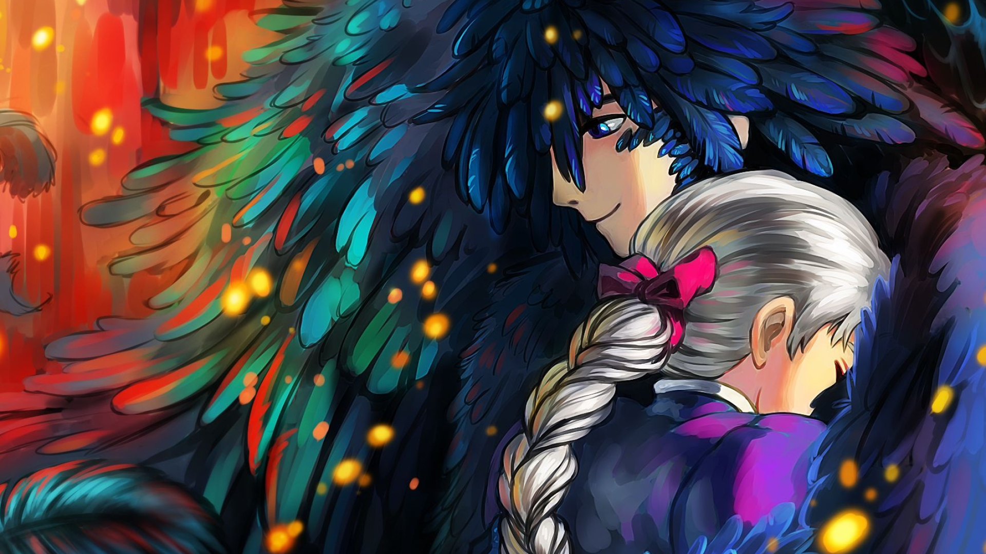 Howl's Moving Castle wallpapers, Stunning images, Anime masterpiece, Enchanting art, 1920x1080 Full HD Desktop