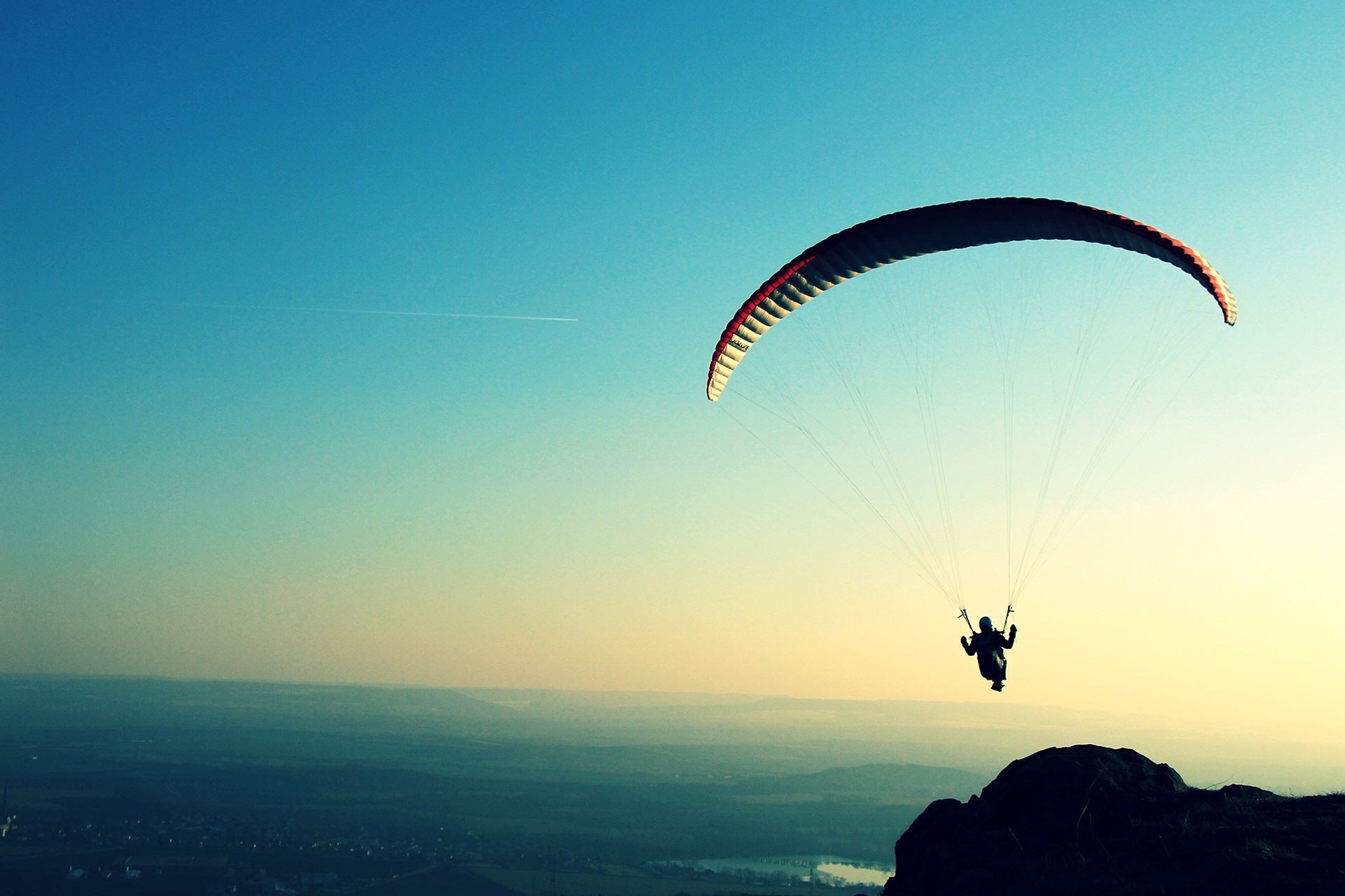 Paragliding sport, Swisslogger, Ultimate adventure, Skybound excitement, 1920x1280 HD Desktop