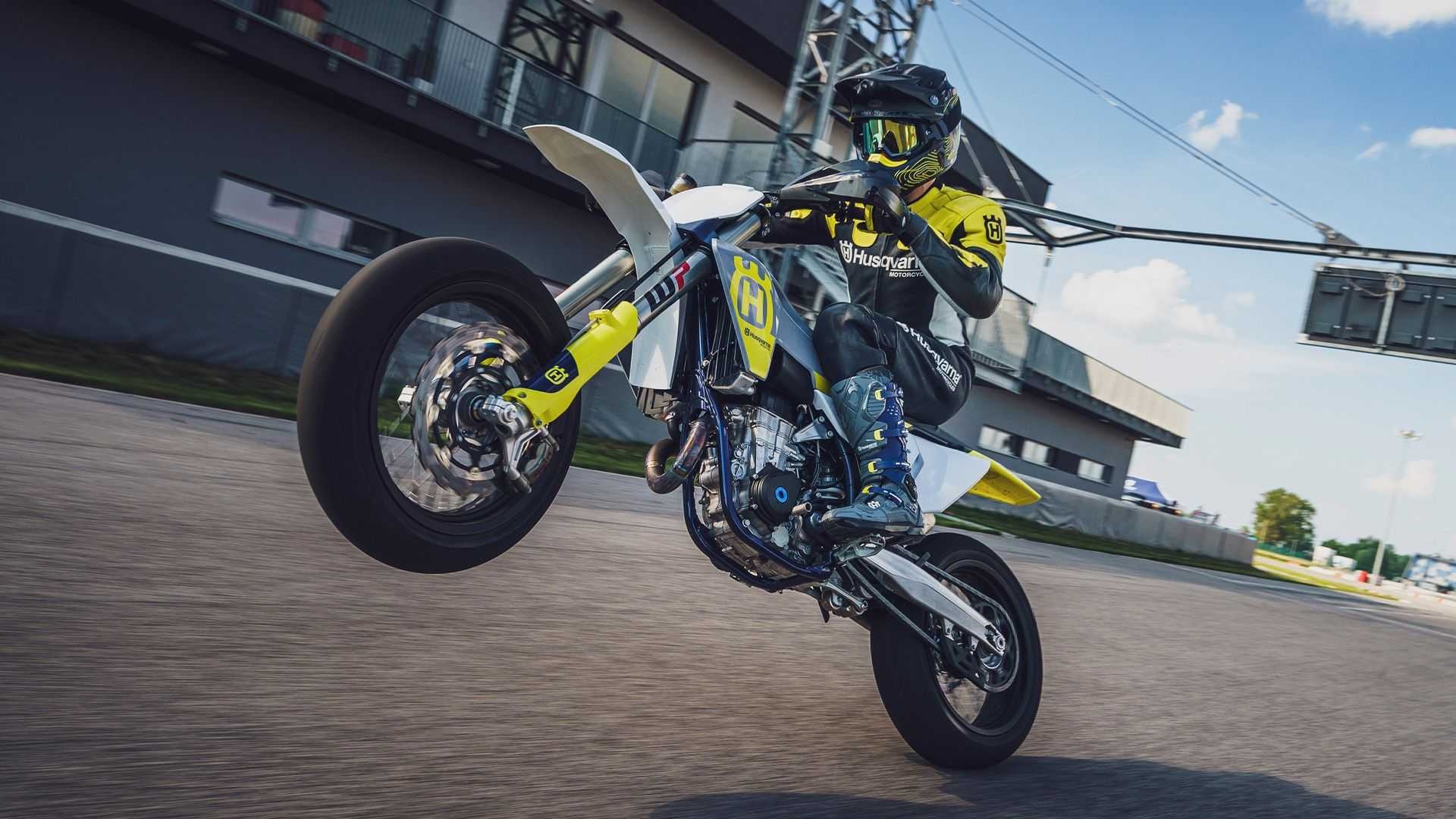 Husqvarna FS 450, Colorway update, Enhanced componentry, 2023 release, 1920x1080 Full HD Desktop
