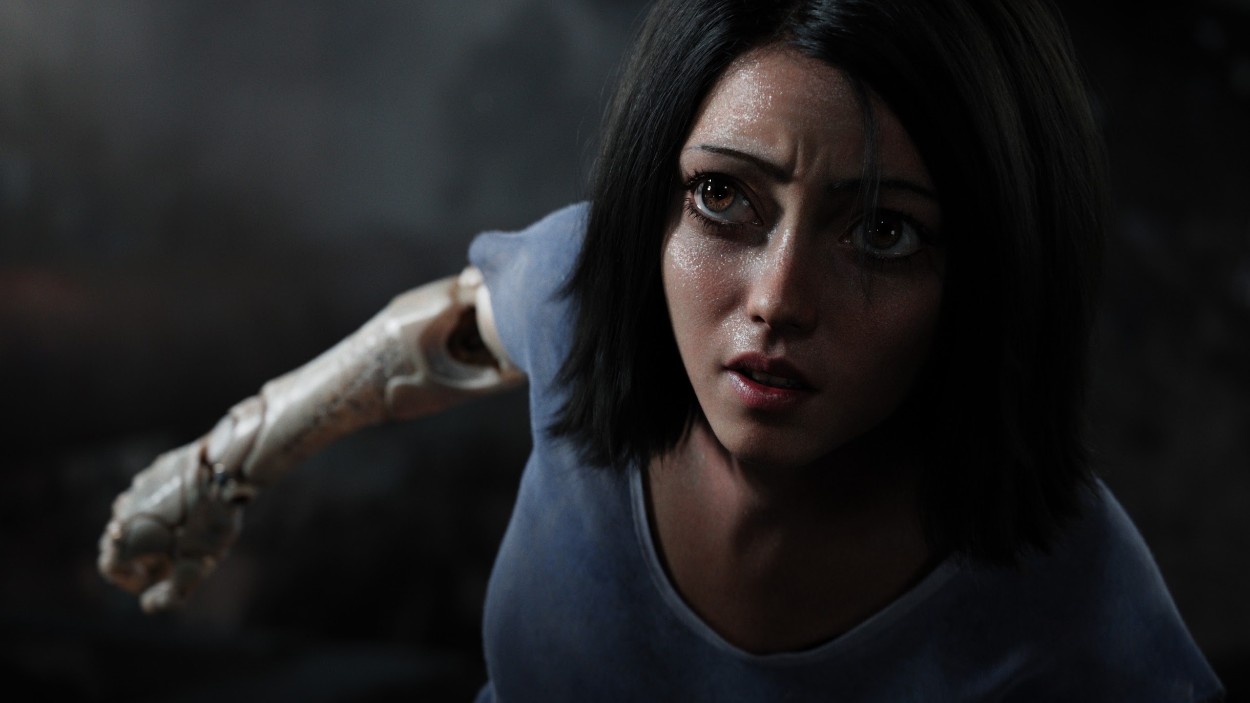 Alita Battle Angel film, 4k PC desktop, Free download, Visually stunning, 2560x1440 HD Desktop