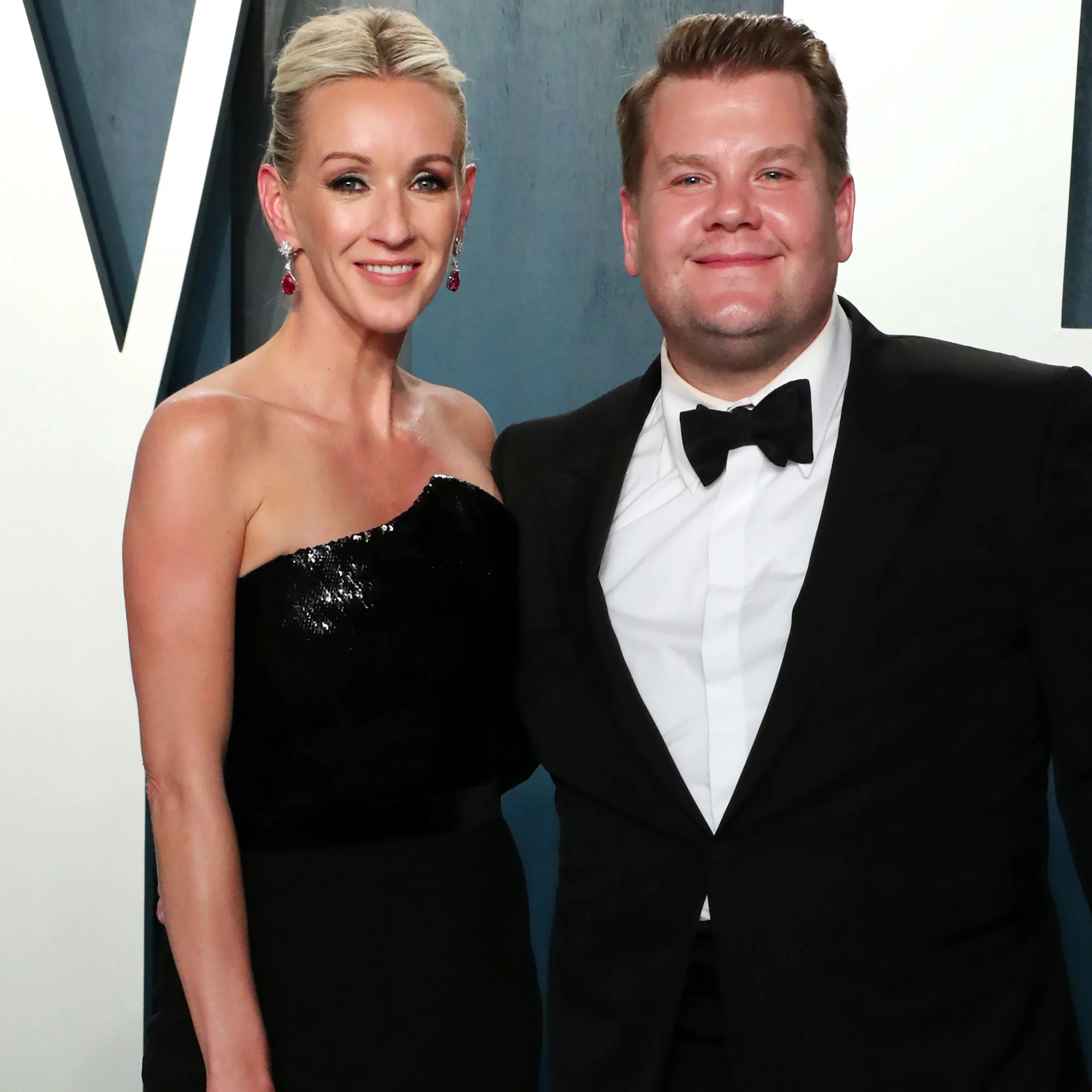 James Corden, Wife Julia Carey, 2000x2000 HD Phone