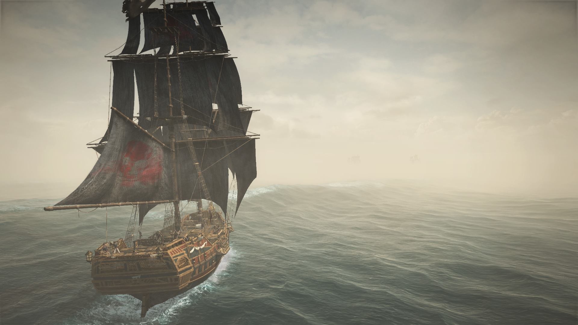 Jackdaw Ship, Assassins Creed IV Black Flag, Matt Brett, 1920x1080 Full HD Desktop