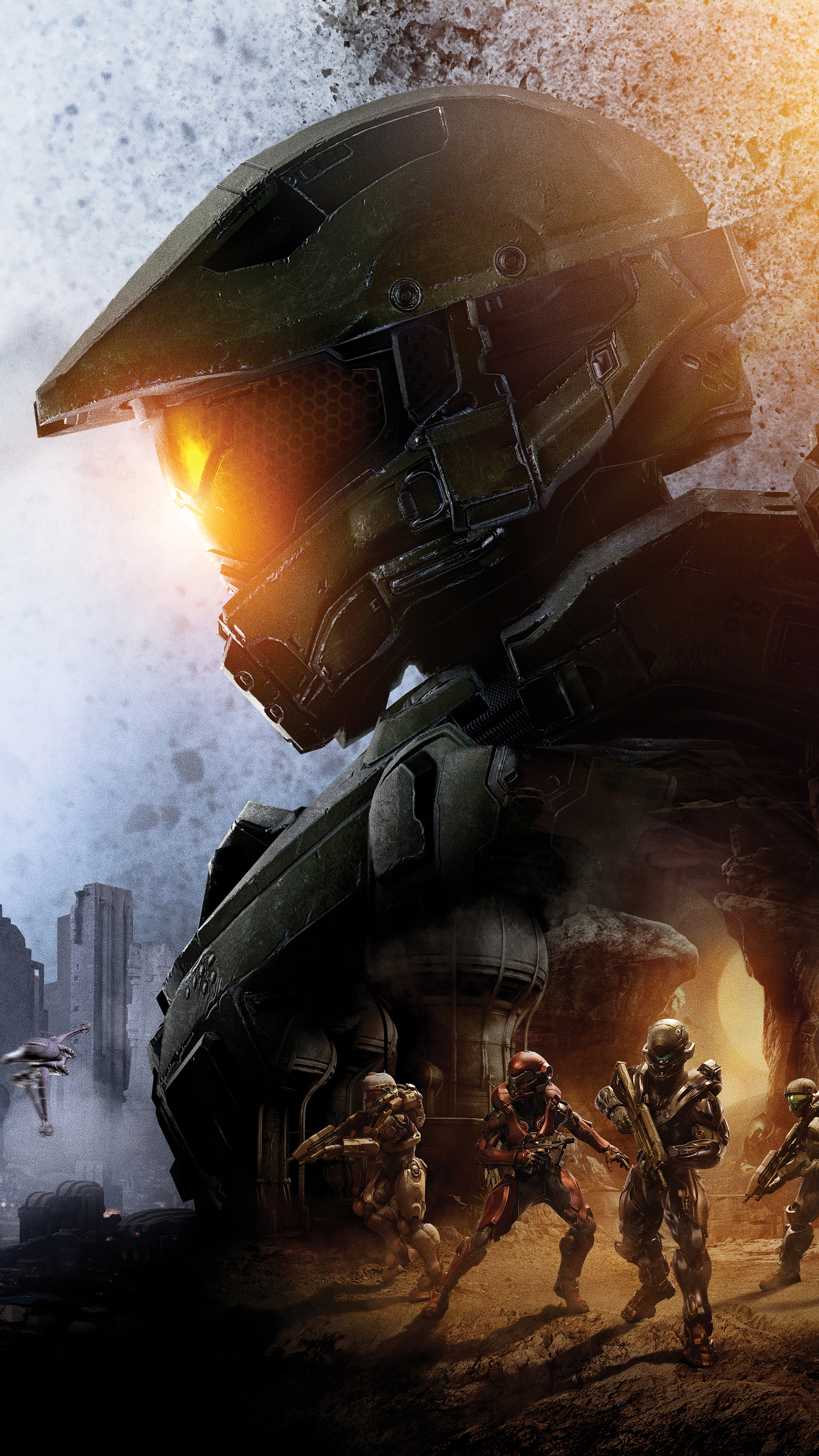 Master Chief Halo 5, 8K, Sony Xperia X XZ Z5 Premium, 2160x3840 4K Phone