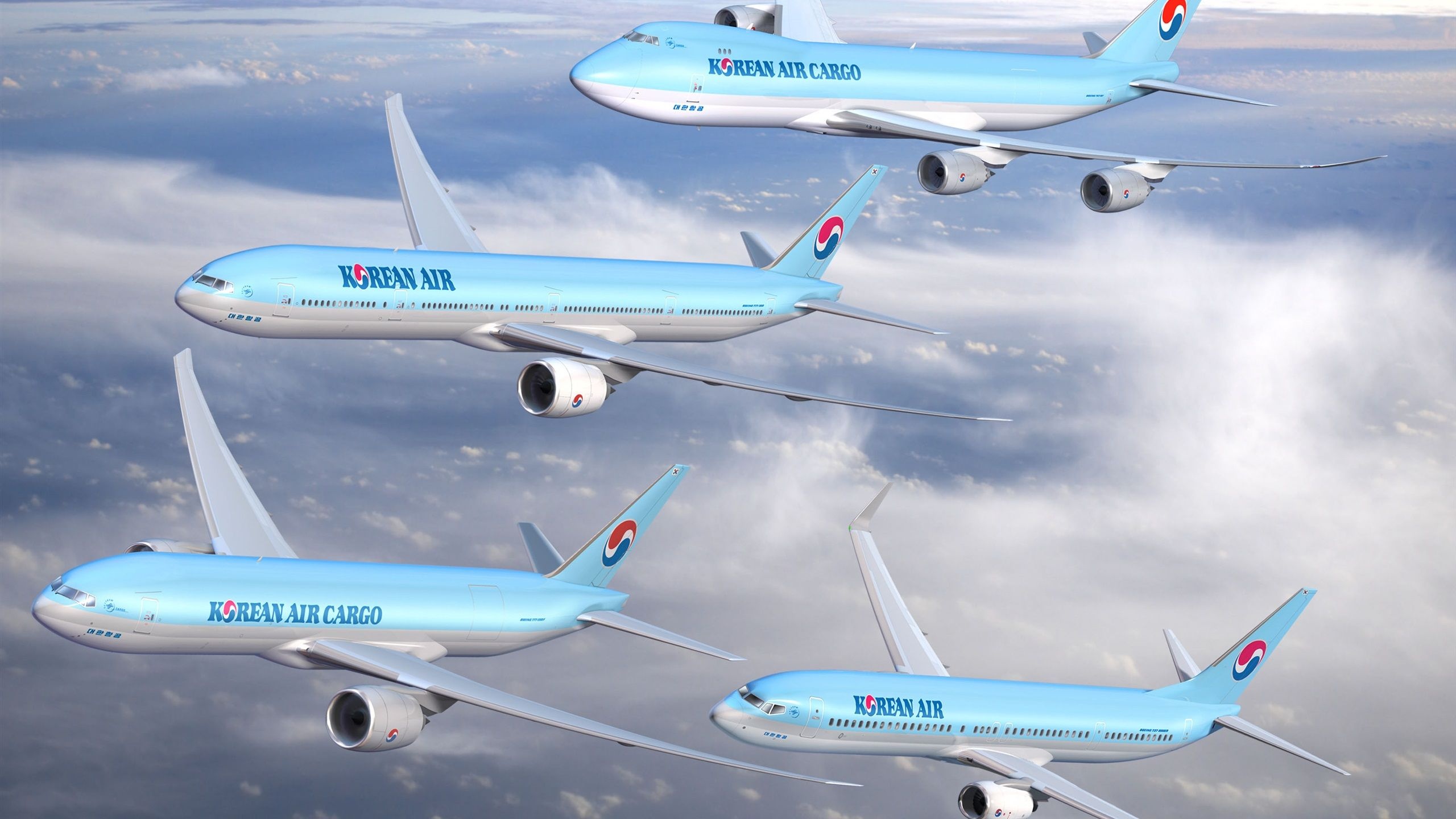 Korean Air, Top free backgrounds, 2560x1440 HD Desktop