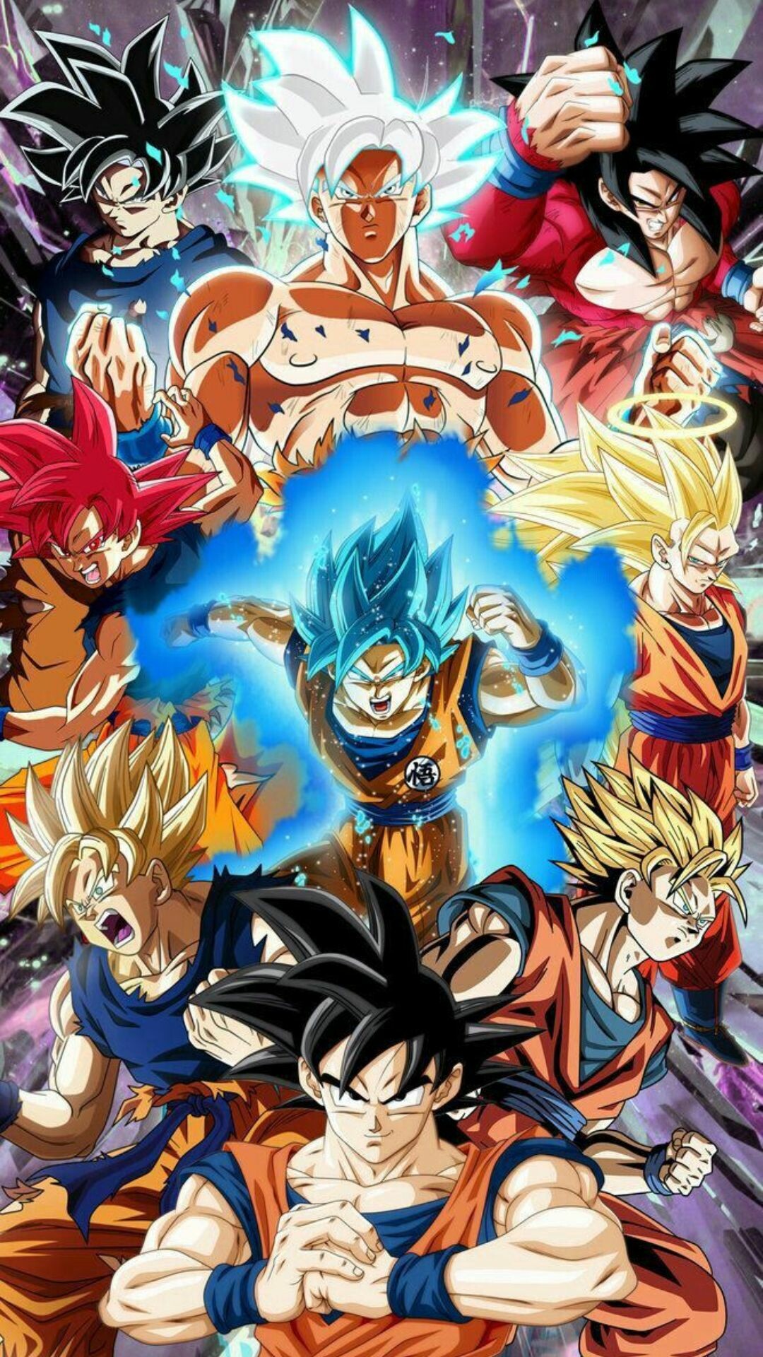 Dragon Ball Z, Best wallpapers, Exciting moments, Saiyan warriors, 1080x1920 Full HD Phone