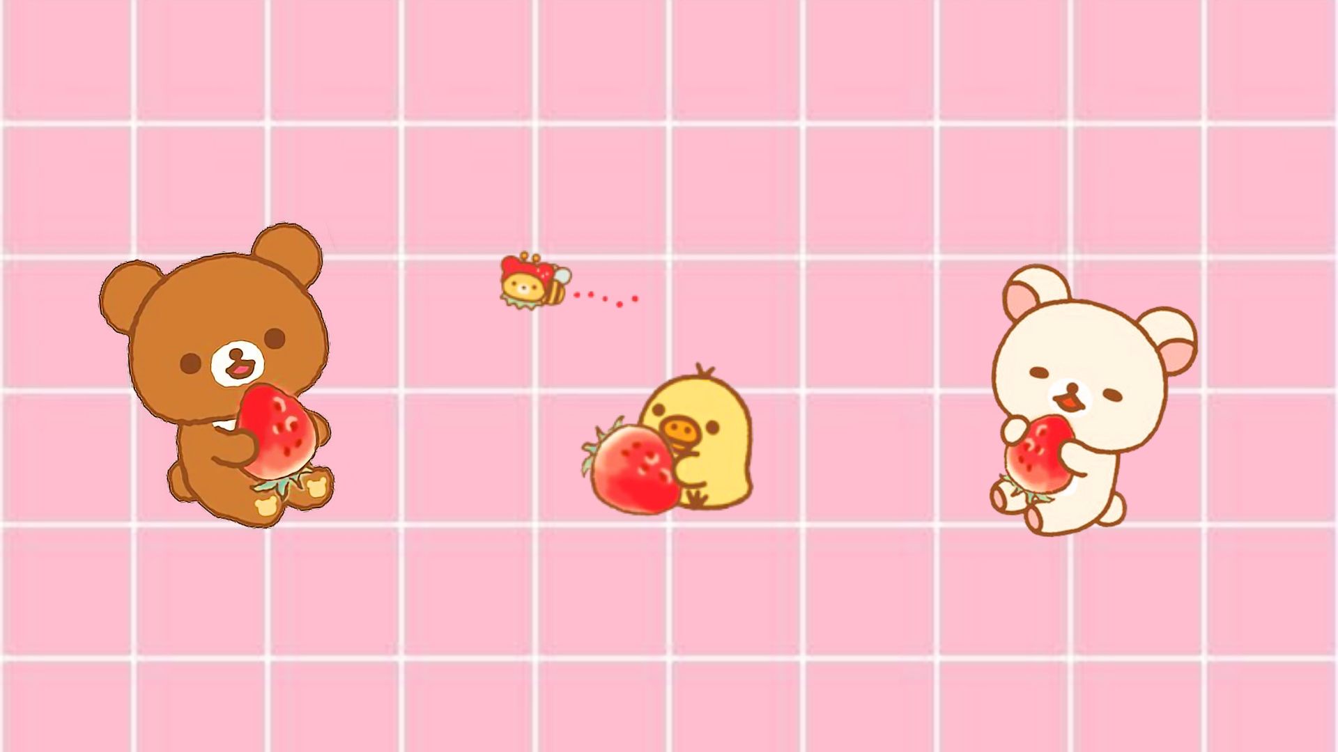 Korilakkuma wallpapers, Adorable theme, Rilakkuma collection, Lively colors, 1920x1080 Full HD Desktop