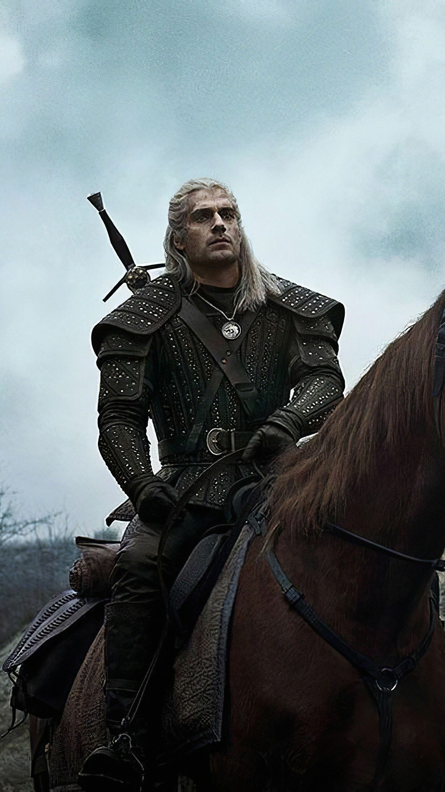 The Witcher Netflix, Epic TV series, Gripping narrative, Geralt of Rivia, 1440x2560 HD Phone