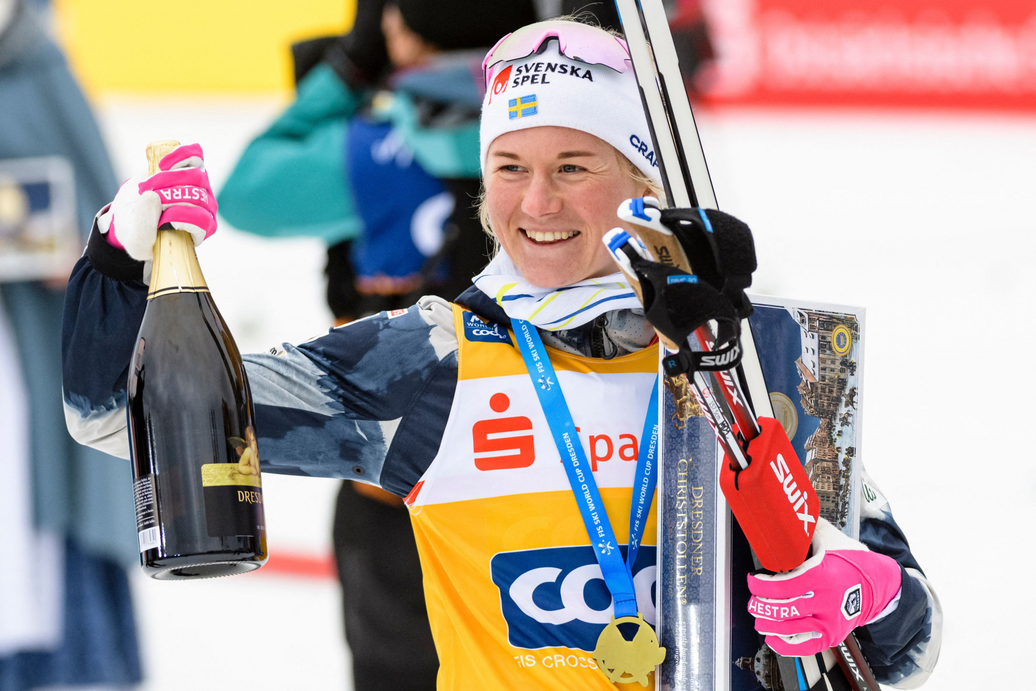 Maja Dahlqvist, Taugbl's debut win, Dream sprint run, Proxcskiing, 2050x1370 HD Desktop