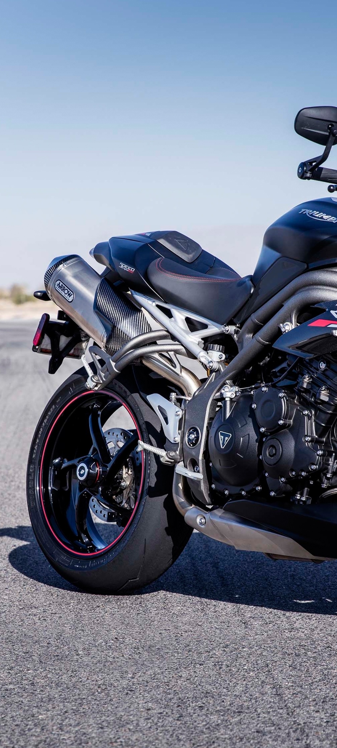 Triumph Speed Triple, Download triumph speed, Triple rs wallpaper, High-resolution, 1080x2400 HD Phone