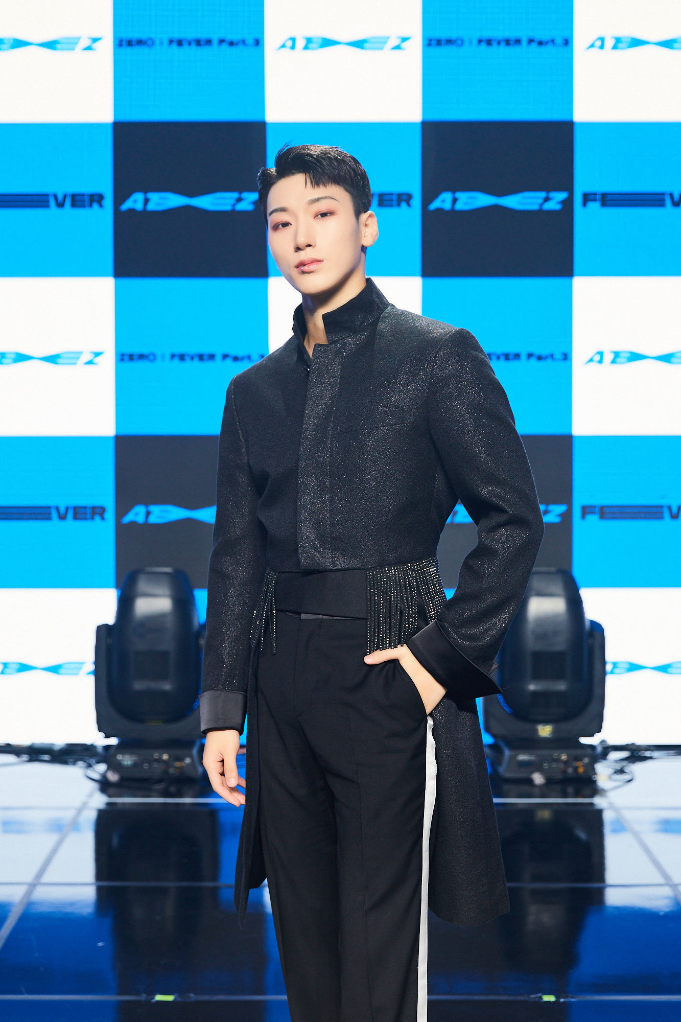 San, ATEEZ, Kstation TV, Ati Circle, 1340x2000 HD Phone