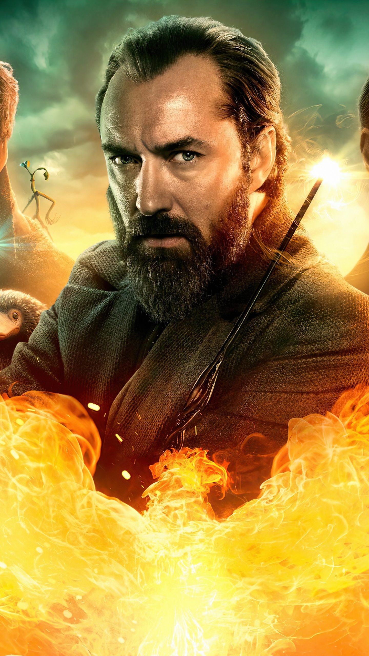 Dumbledore, Jude Law, Wallpapers, Phones, 1440x2560 HD Phone