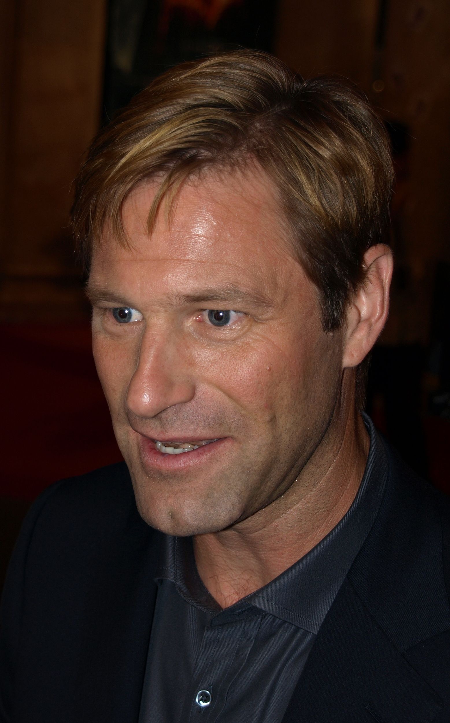 Aaron Eckhart, Celebrity actor, Professional headshot, Fandom, 1560x2500 HD Phone