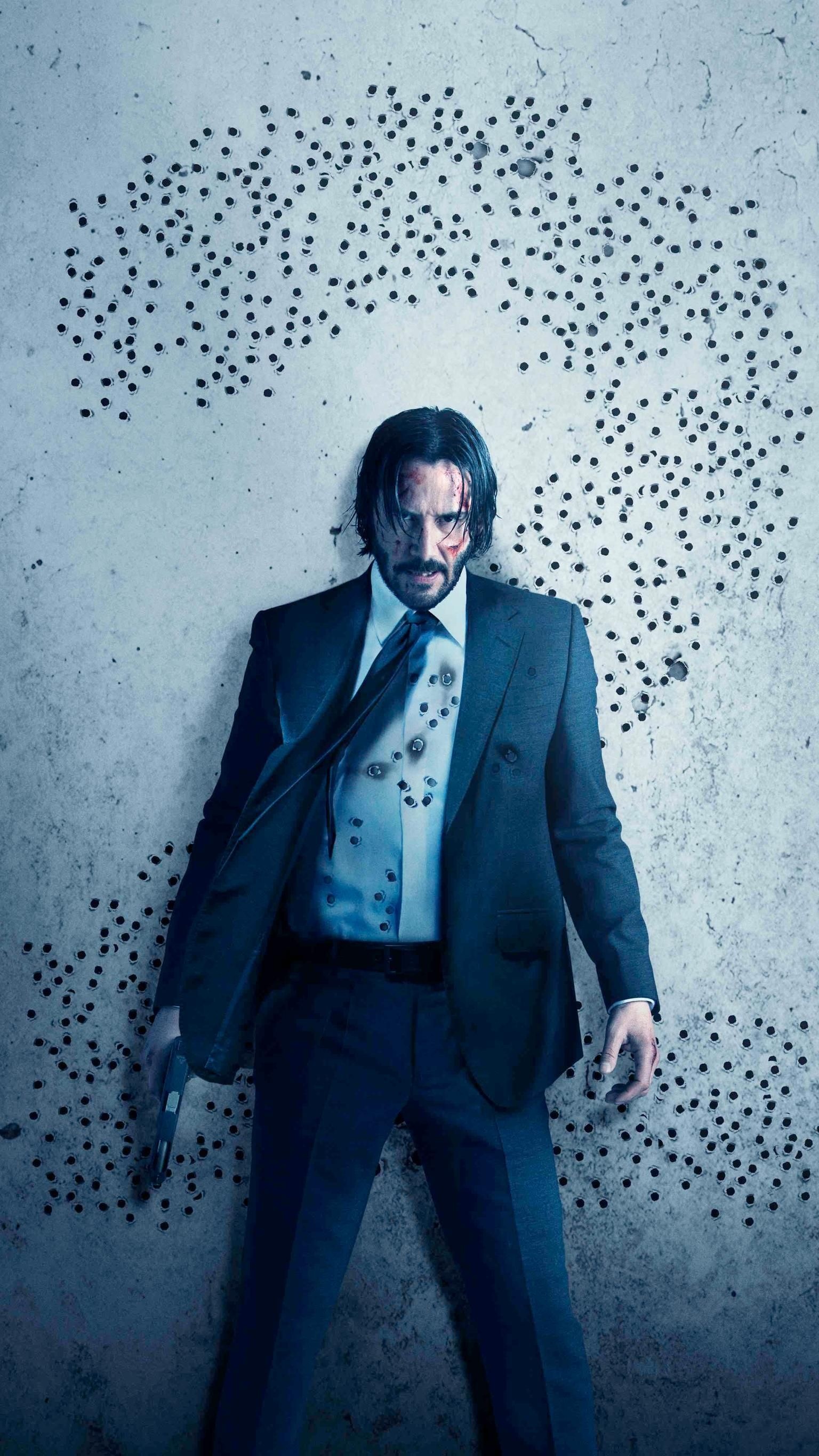 John Wick chapter 2, 2017, phone wallpaper, moviemania, 1540x2740 HD Phone