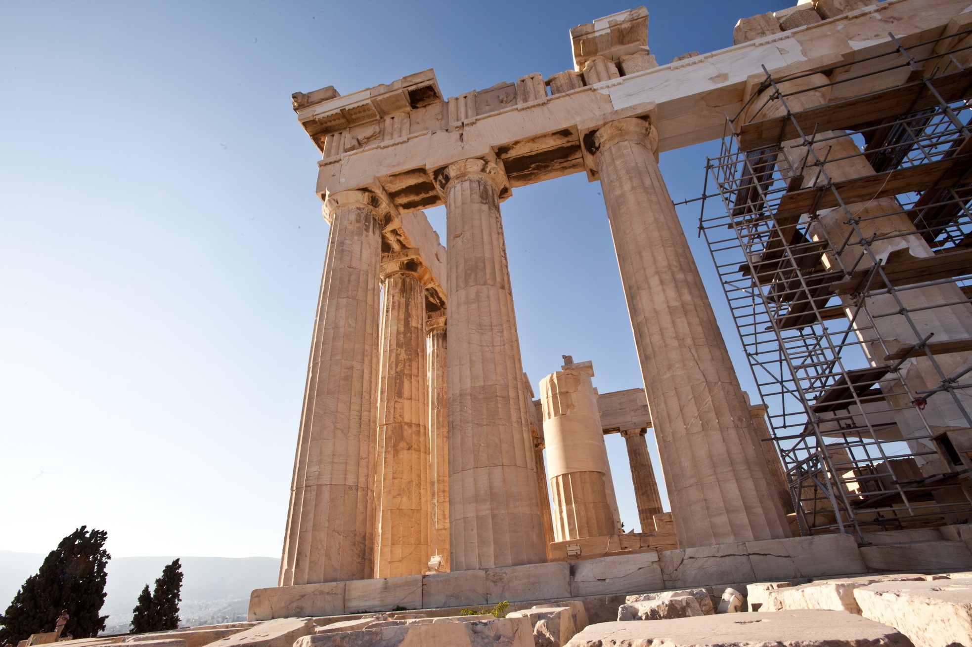 Panoramic Views, Parthenon, Acropolis, Greece, 1970x1310 HD Desktop