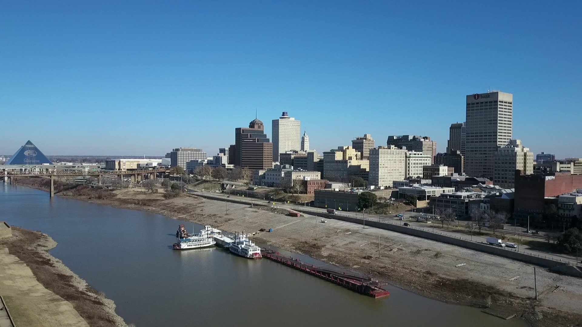 Memphis Skyline, Travels, African American male wellness, City walk, 1920x1080 Full HD Desktop