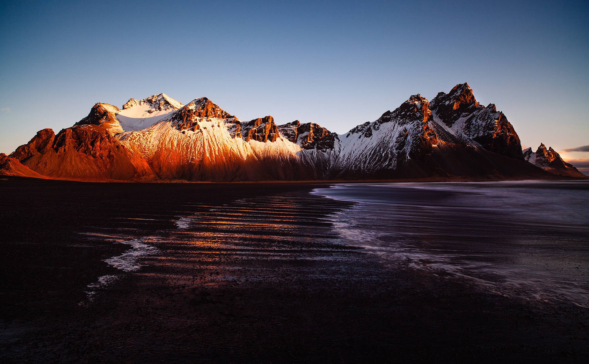 Vestrahorn, HD wallpaper, Background image, 1940x1200 HD Desktop