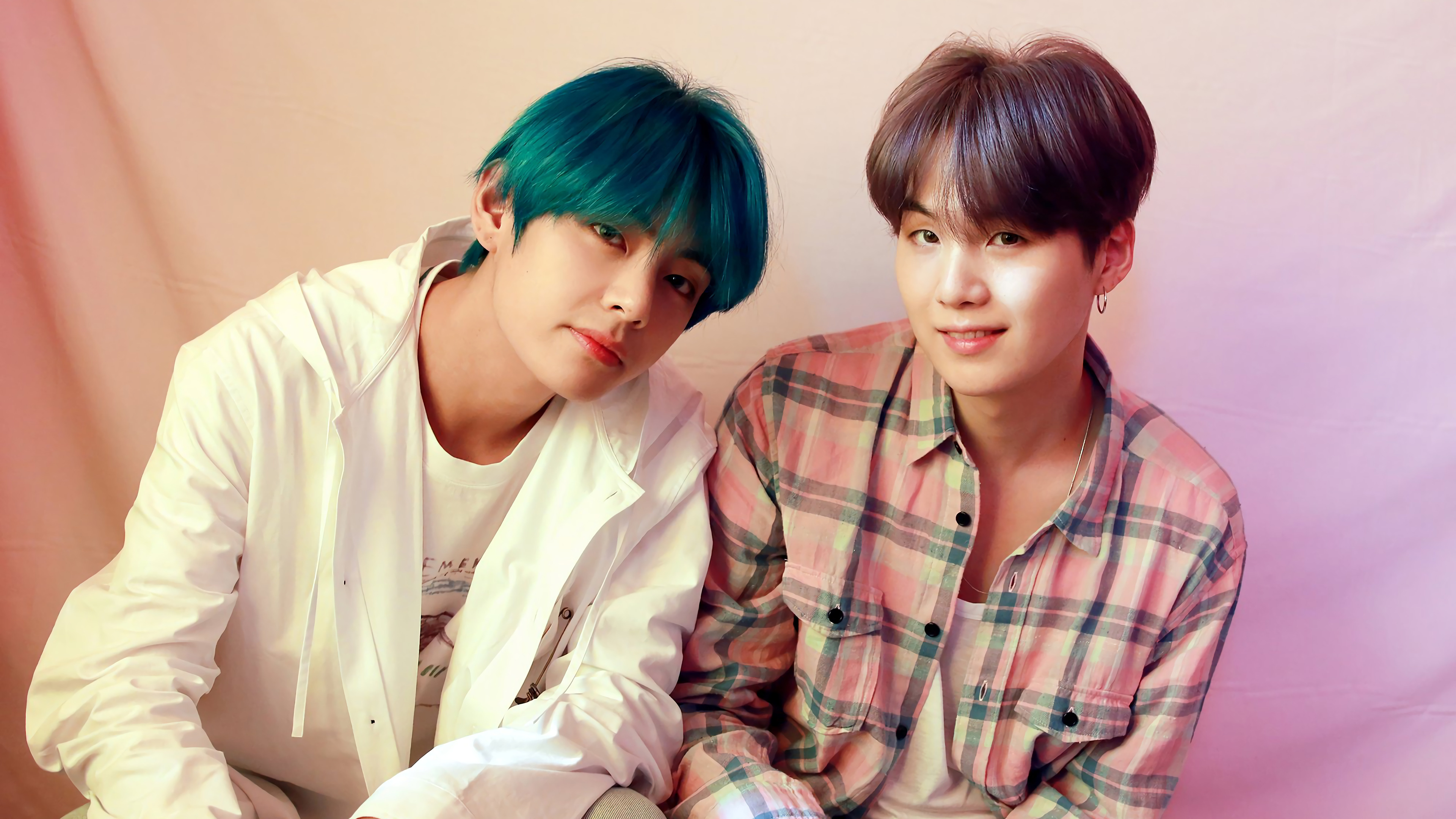 V, Suga (BTS) Wallpaper, 3840x2160 4K Desktop