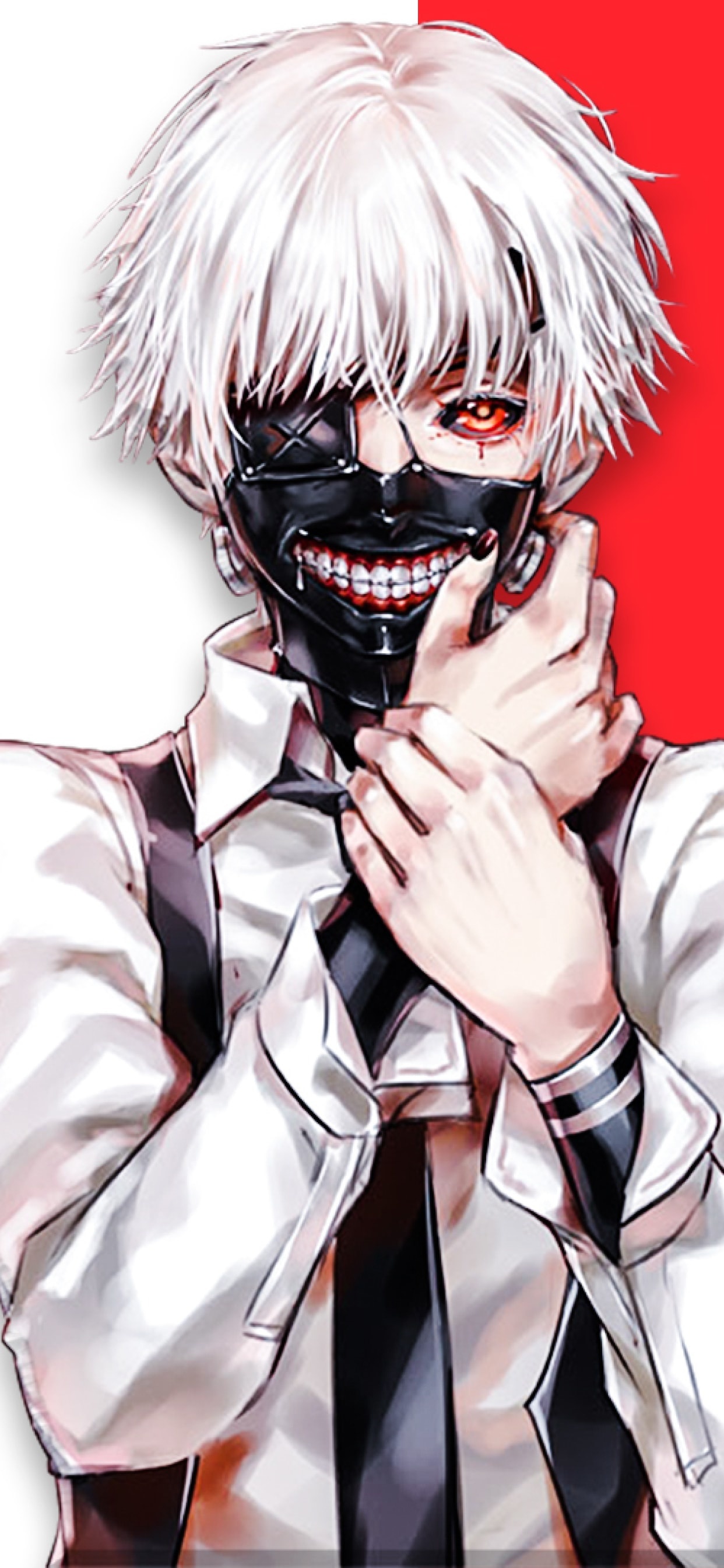 26, Kaneki, Mobile Wallpapers, 1250x2690 HD Phone