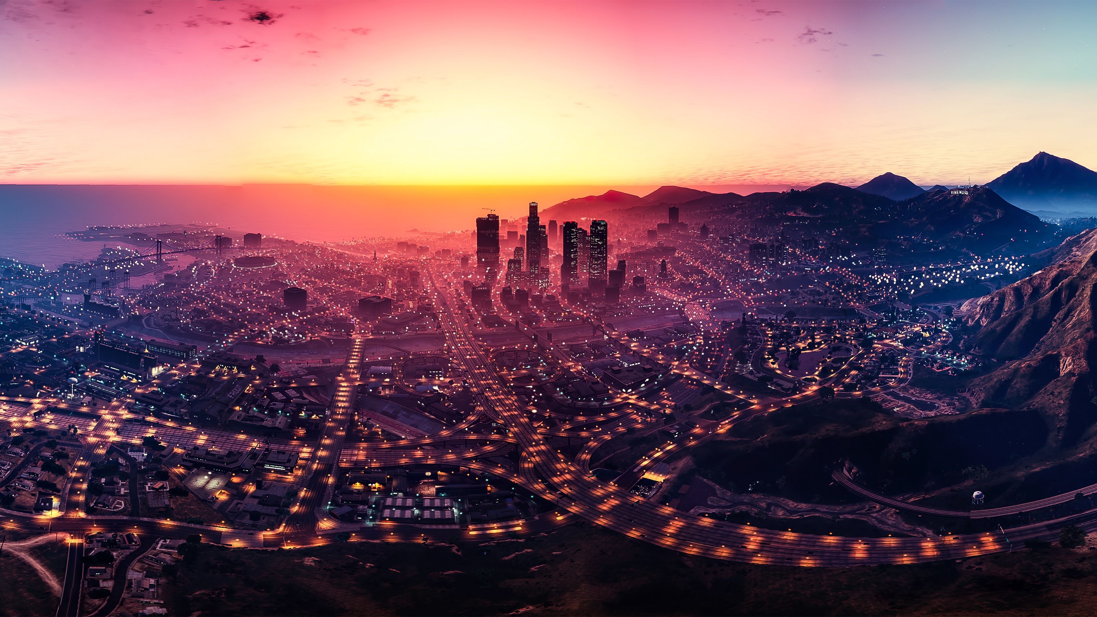 Los Santos, GTA Wallpaper, 3840x2160 4K Desktop