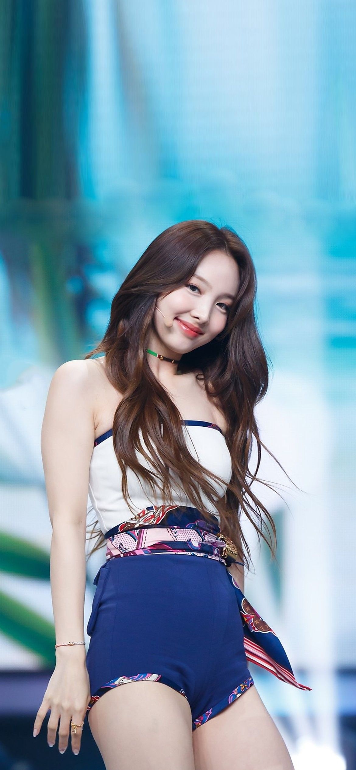 Nayeon, Twice member, Captivating wallpaper, Music princess, 1170x2540 HD Phone